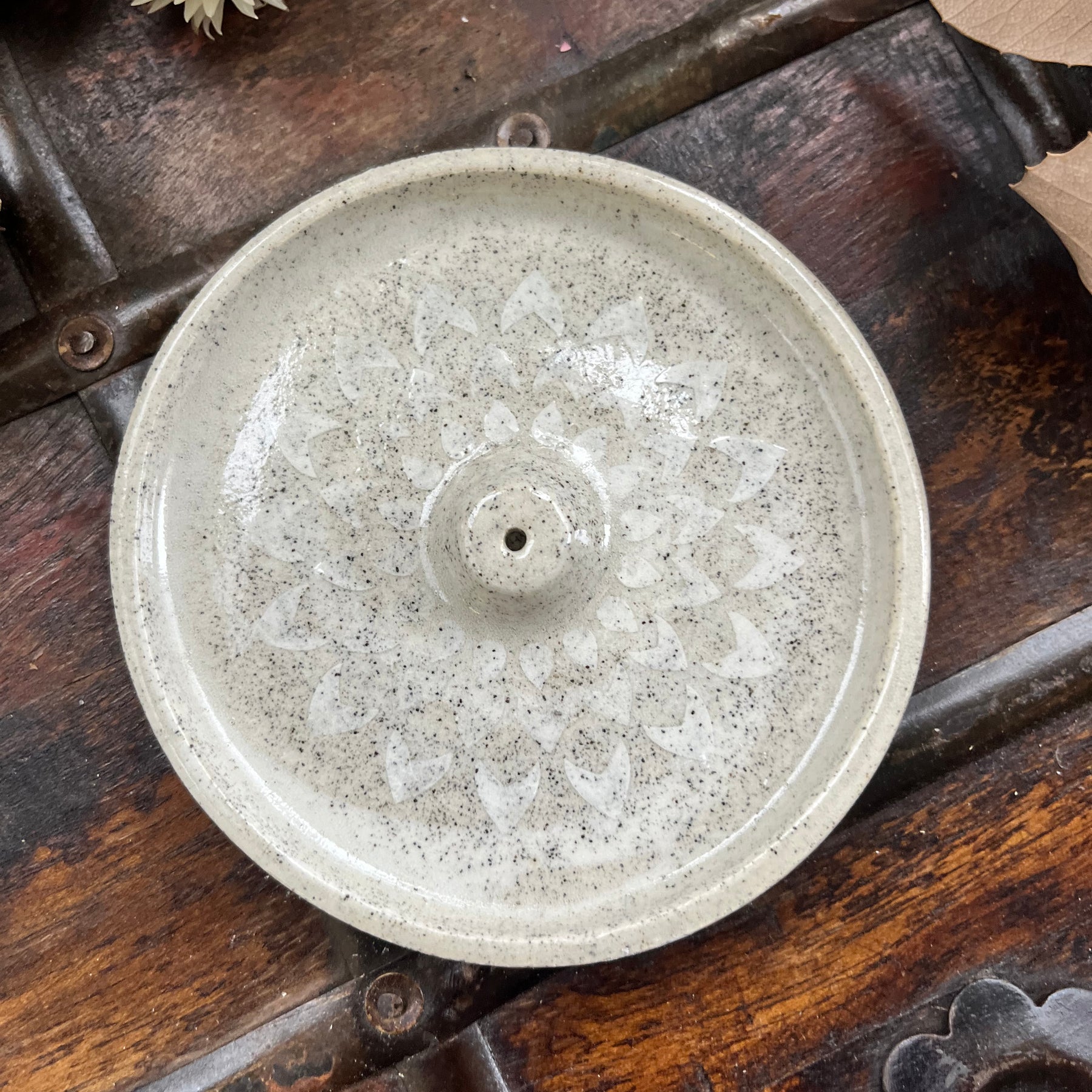 White Incense Holder