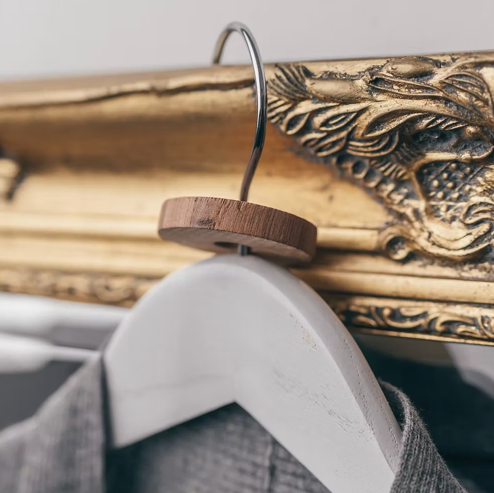 Australian Red Cedar Clothes Hanger Discs (5) For Pest Control