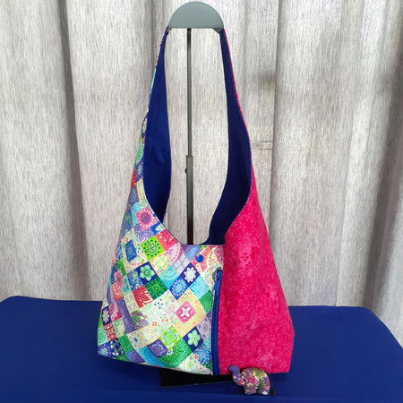 Patches on Point - Hobo Style Bag | Shoulder Bag