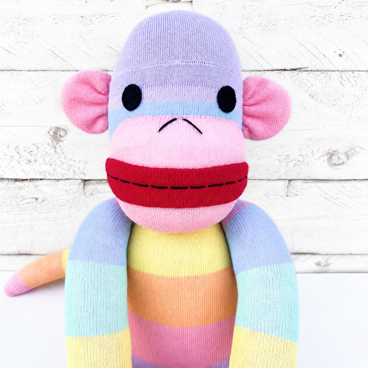 Candy the Sock Monkey - READY TO SHIP soft toy