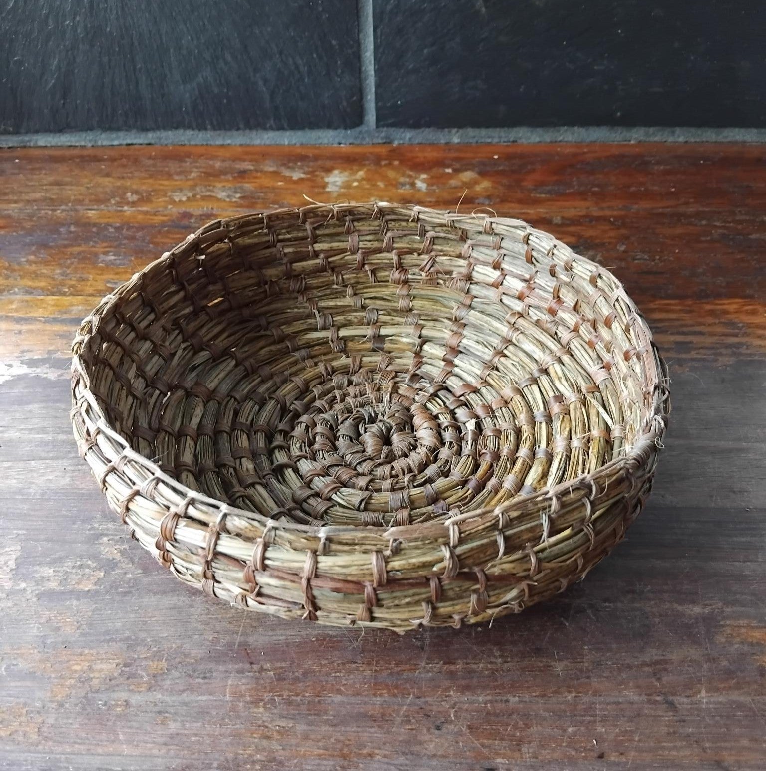 Coiled Lomandra Basket