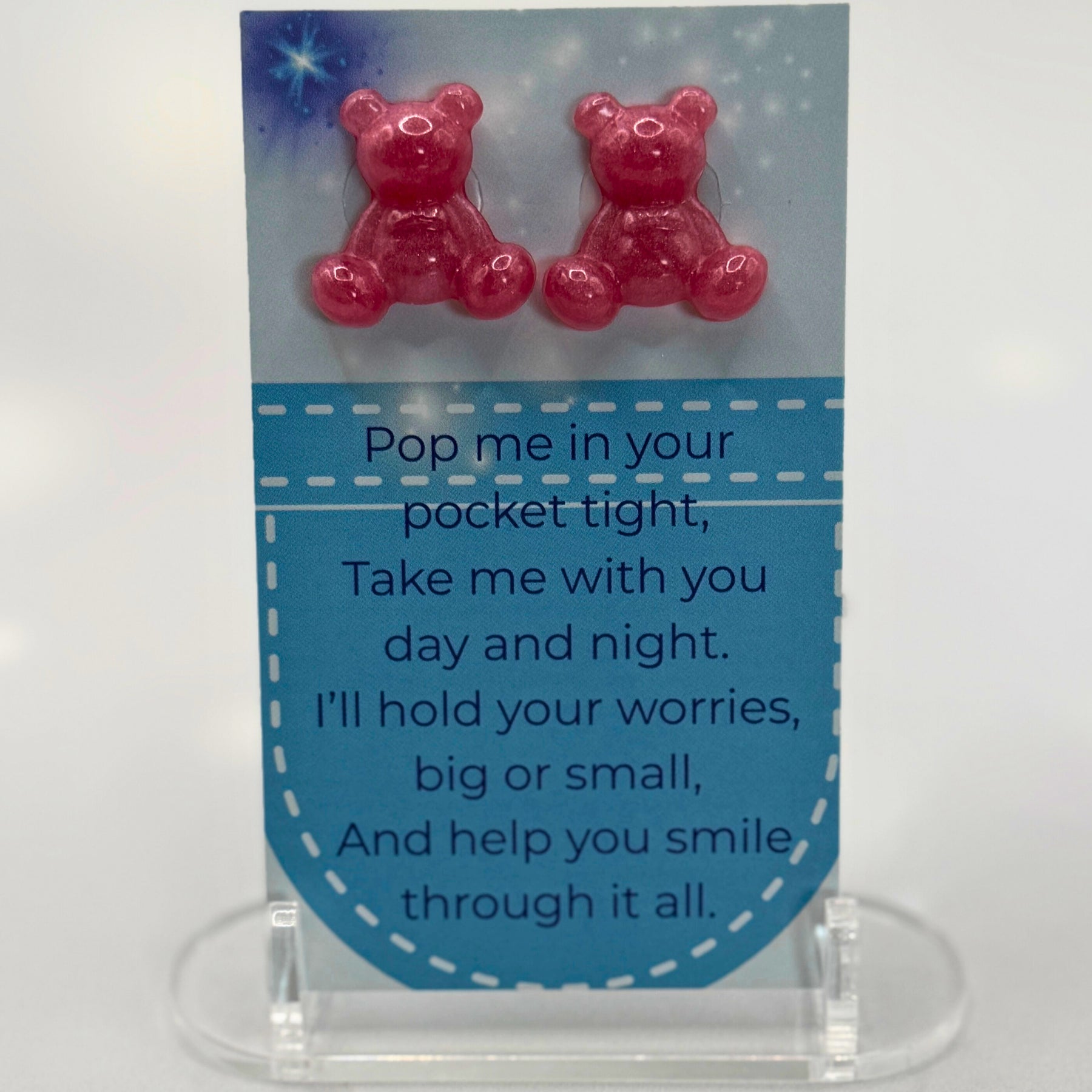 Handmade Friendship Bear Pairs | Australian Designed Pocket Comfort Tokens