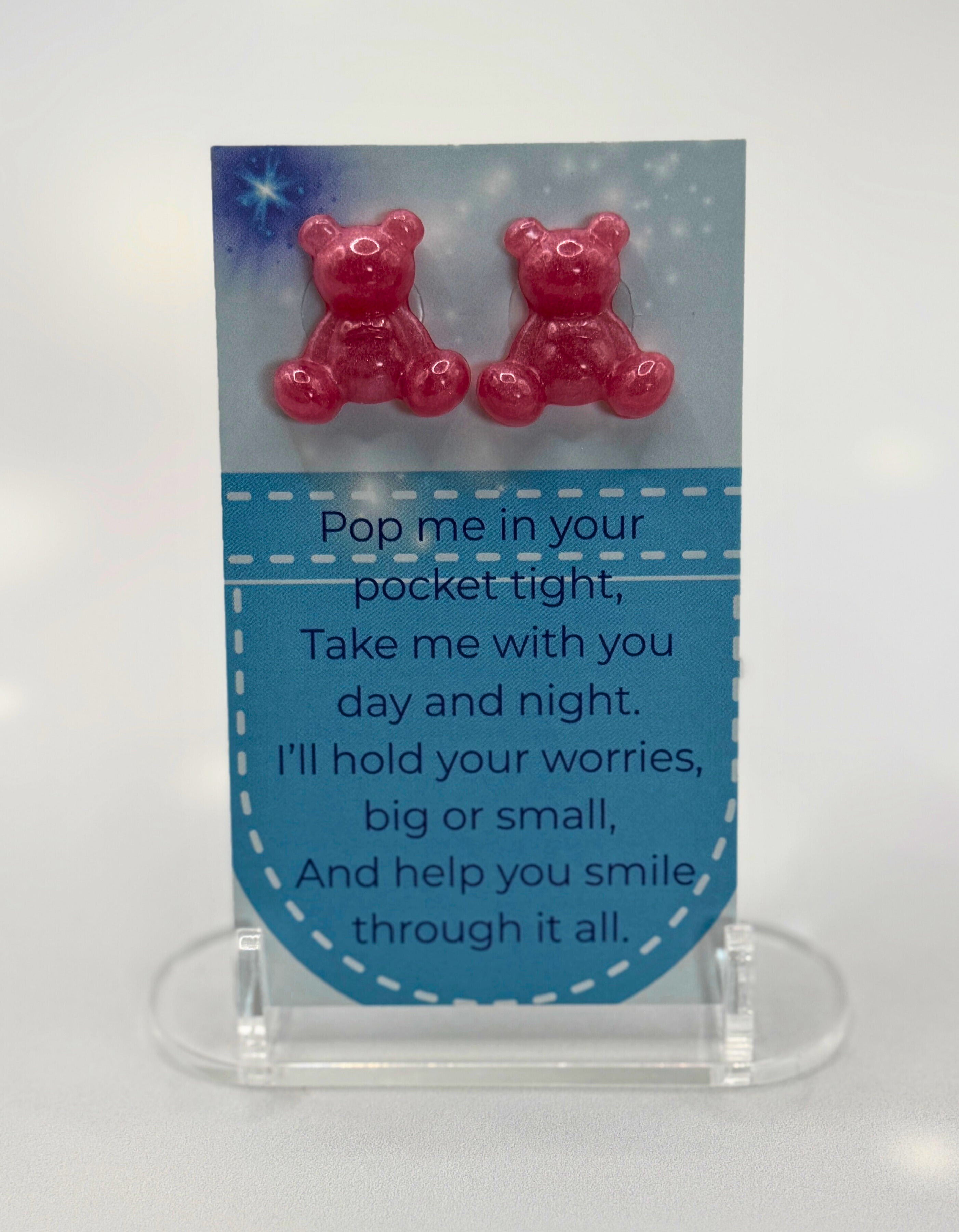 Handmade Friendship Bear Pairs | Australian Designed Pocket Comfort Tokens