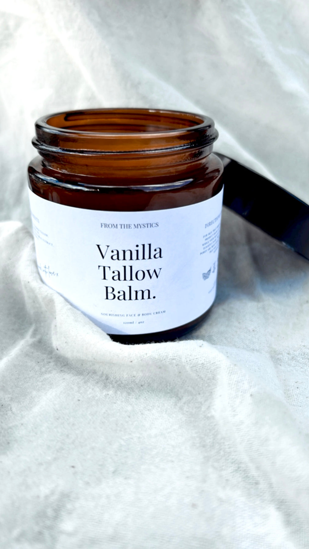 Vanilla Tallow Balm - Deep Nourishment I 100g