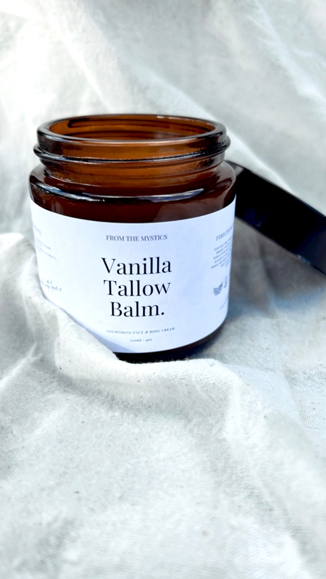 Vanilla Tallow Balm - Deep Nourishment I 100g
