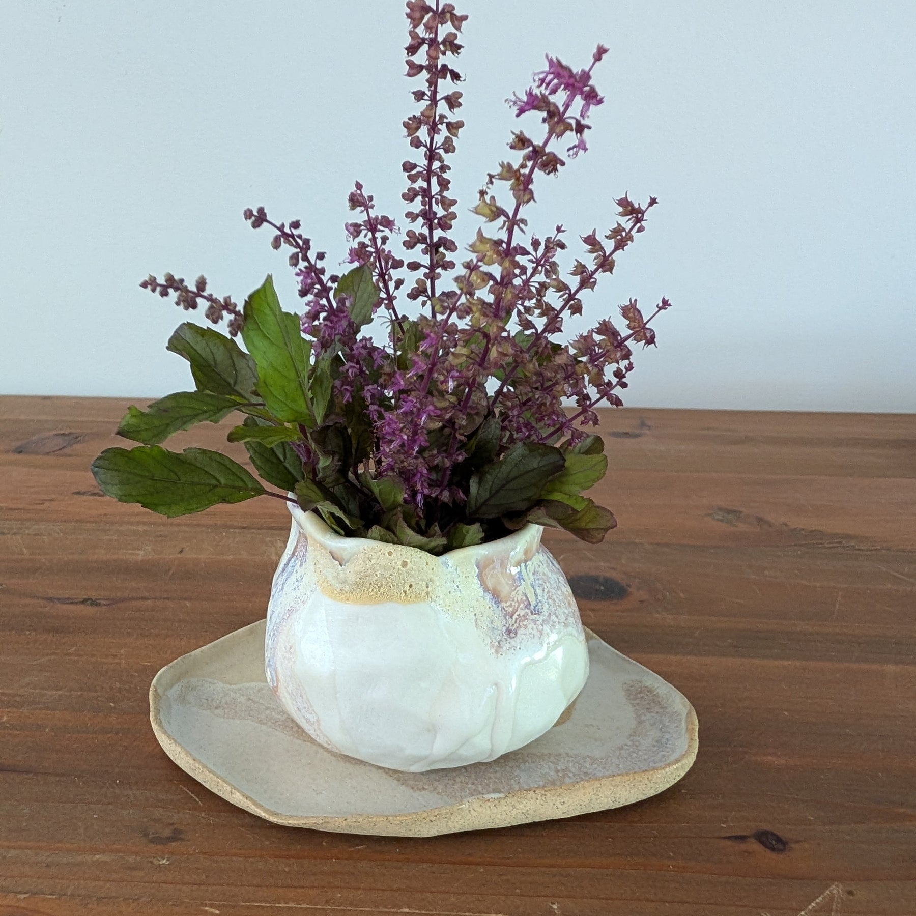 Ceramic Small Vase Set | for foraged herbs and blooms