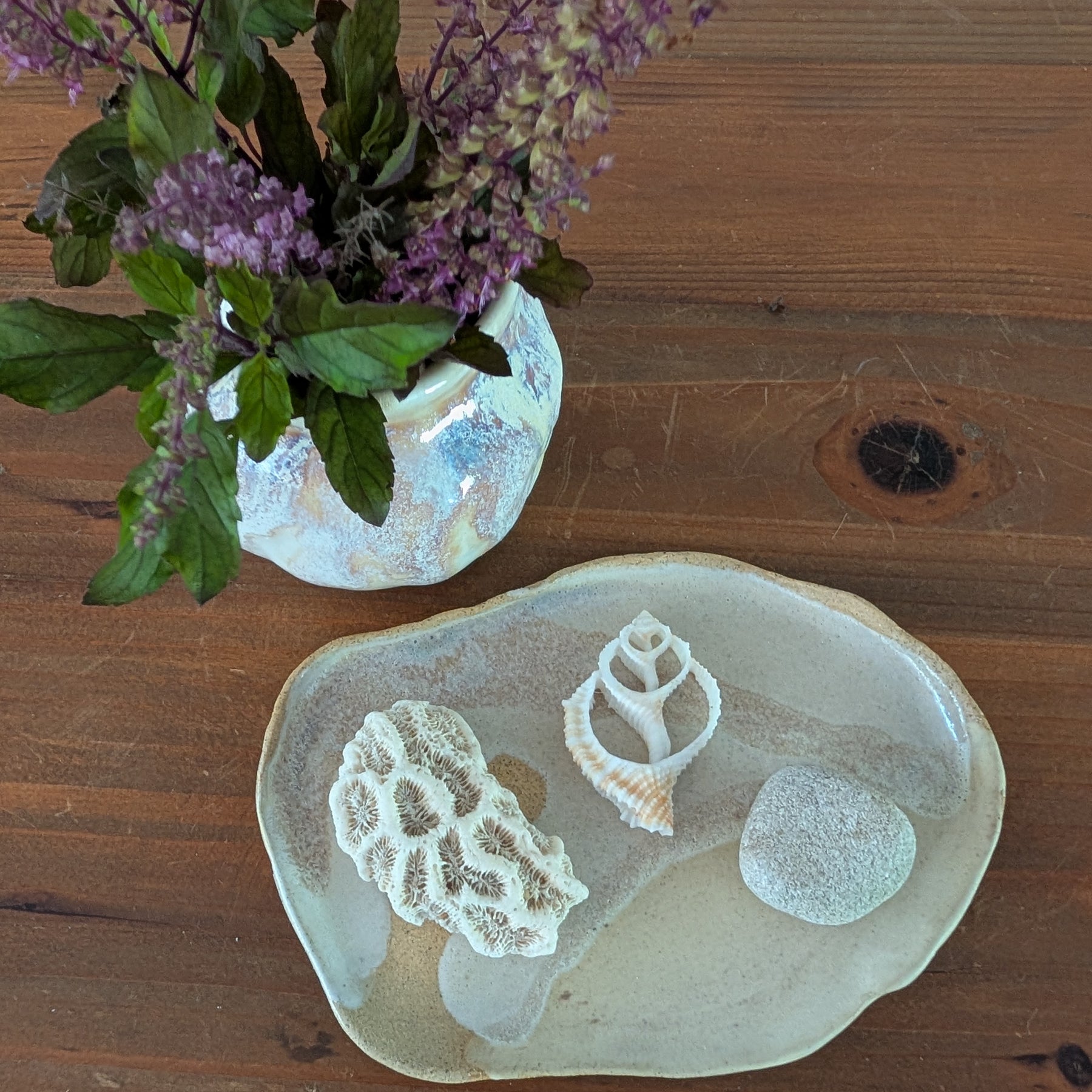 Ceramic Small Vase Set | for foraged herbs and blooms