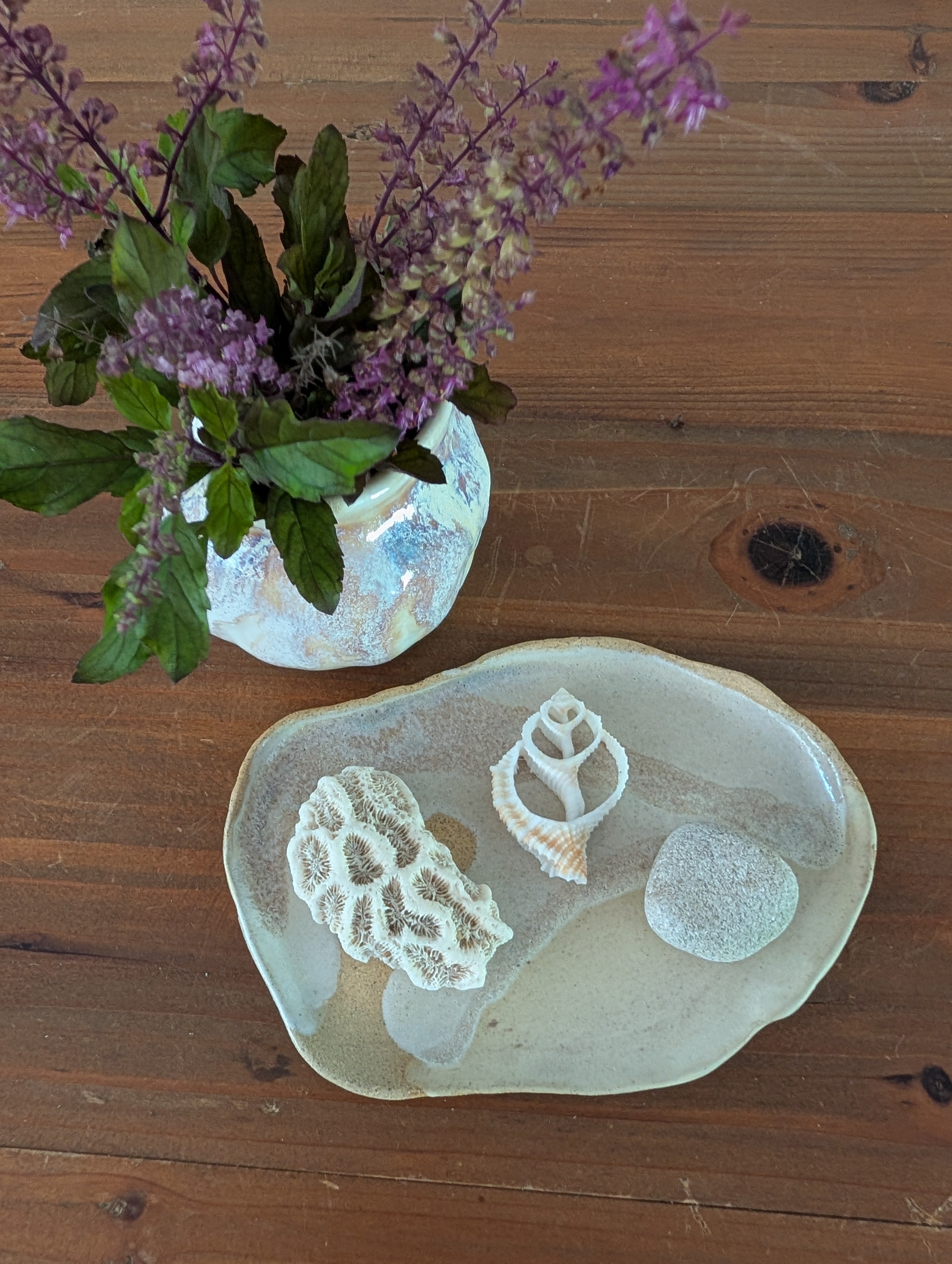 Ceramic Small Vase Set | for foraged herbs and blooms