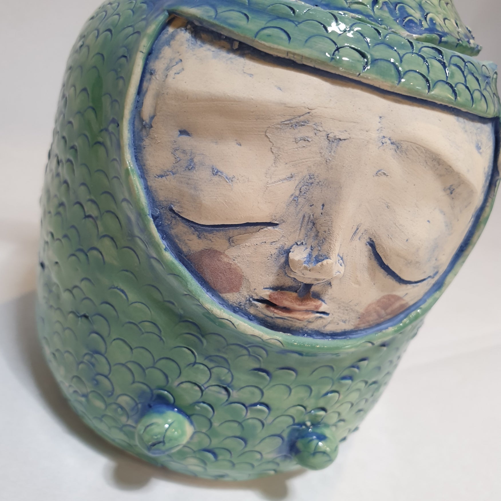 Mermaid pot, treasure keeper