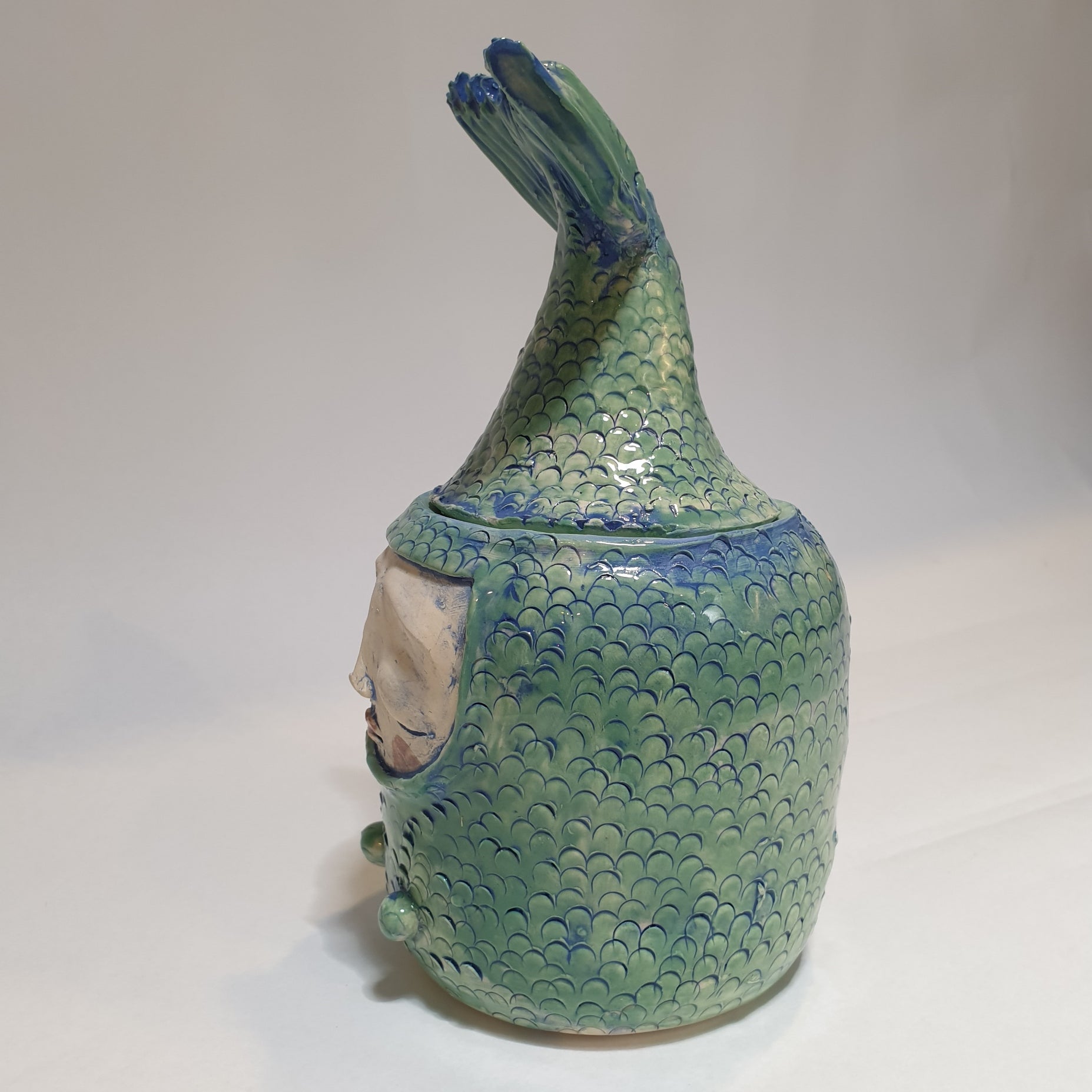 Mermaid pot, treasure keeper