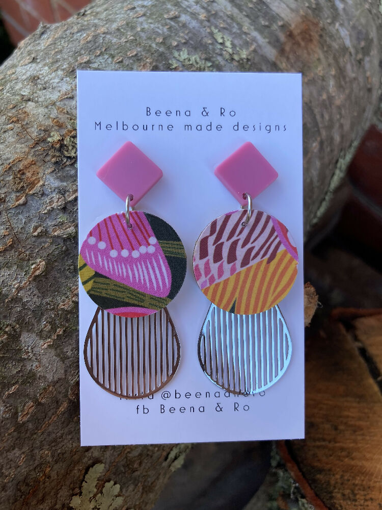 Abstract earrings