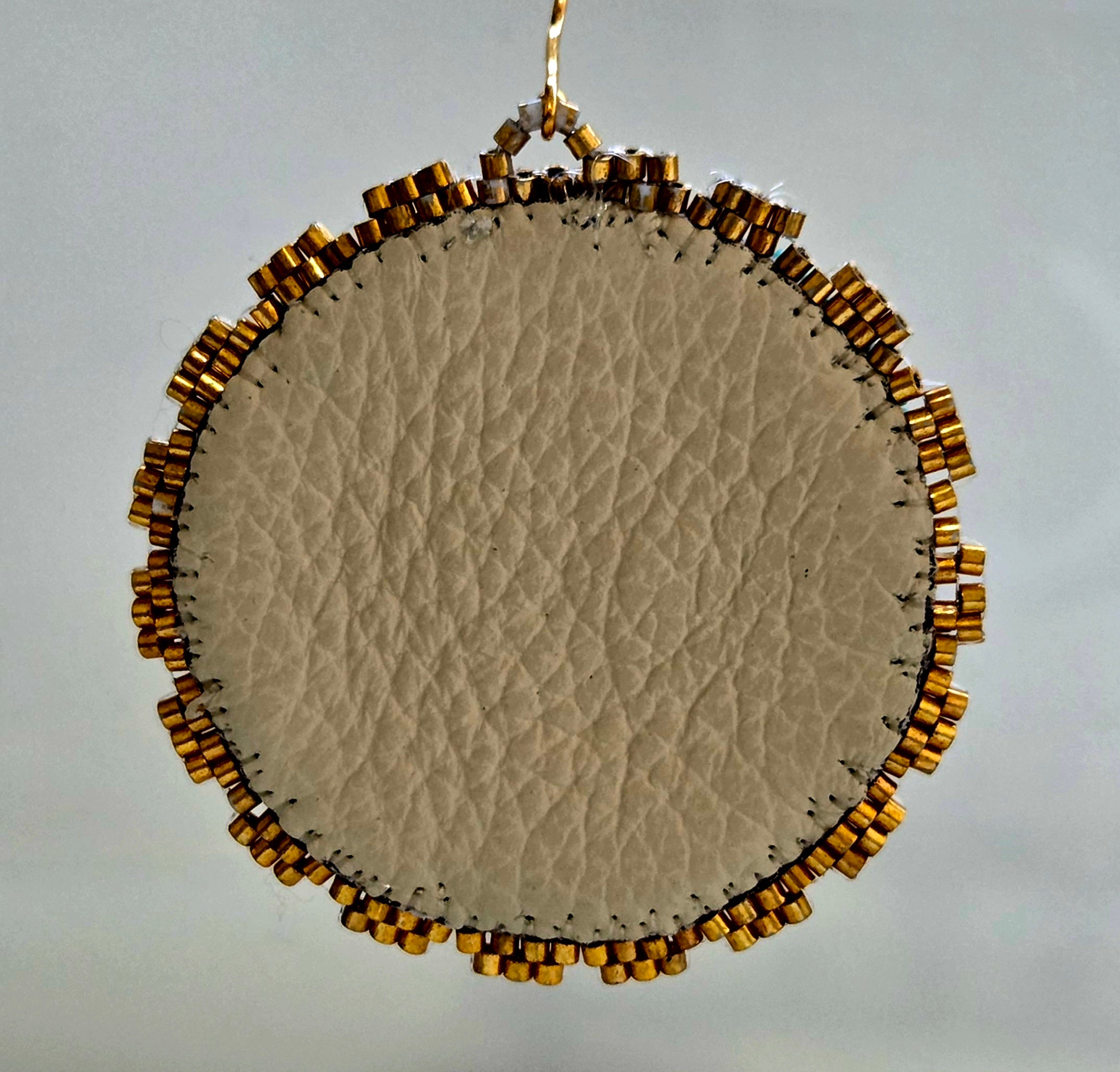 Beaded Sun Earrings