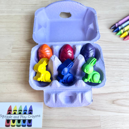 Bunny & Egg Crayon Carton – Easter Gift Set