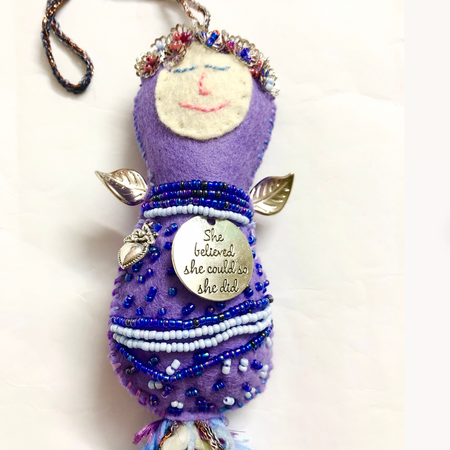 Spirit Doll, Fibre Art Doll