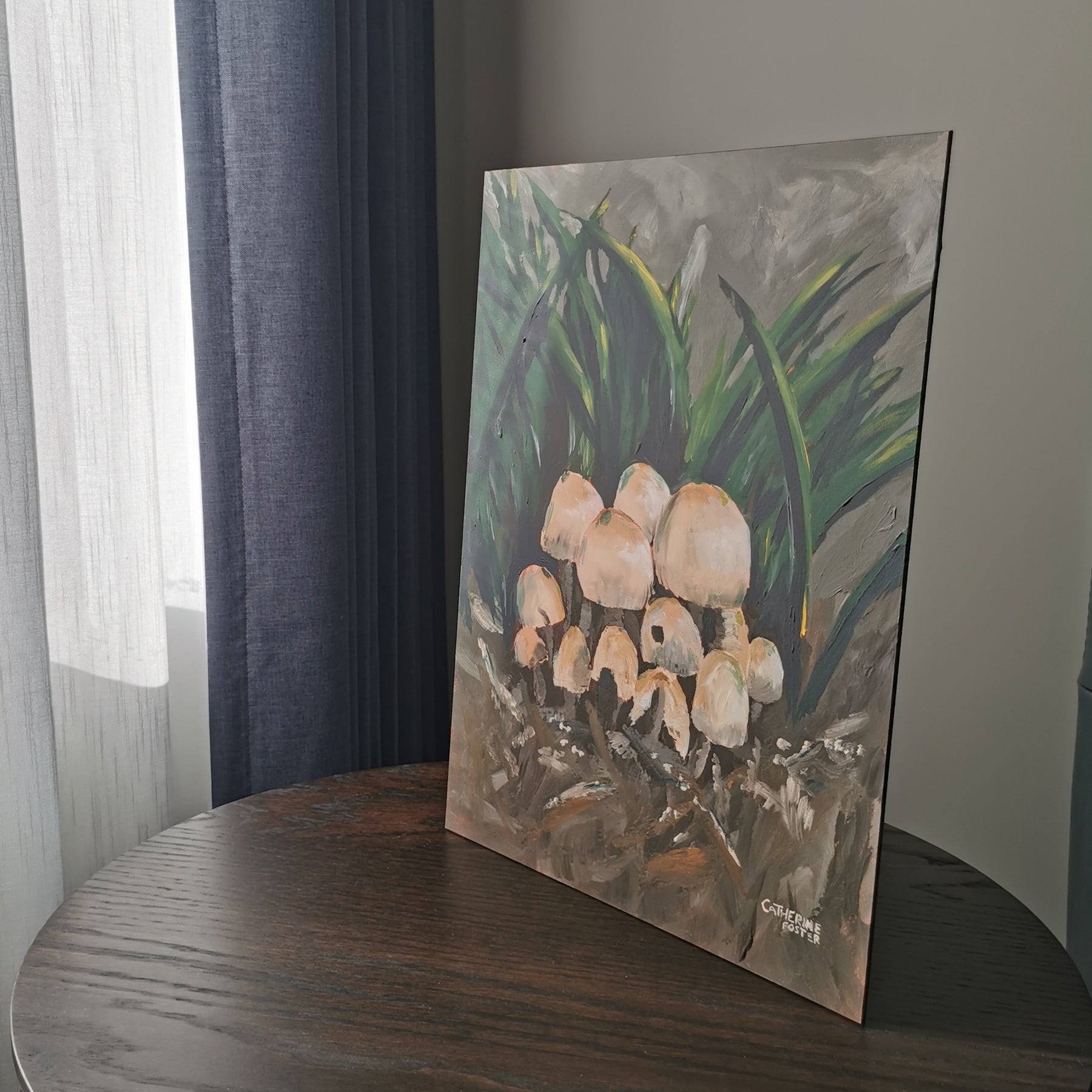 Mushroom Hideaway - Original Art Painting