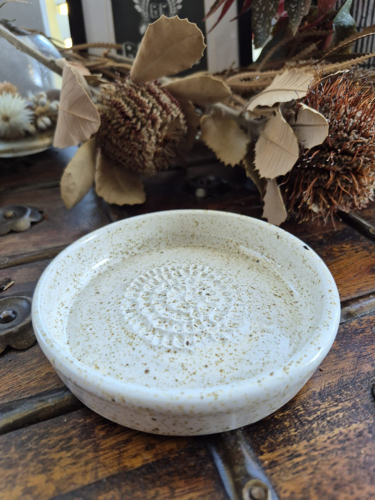 Ceramic Grater with Brush