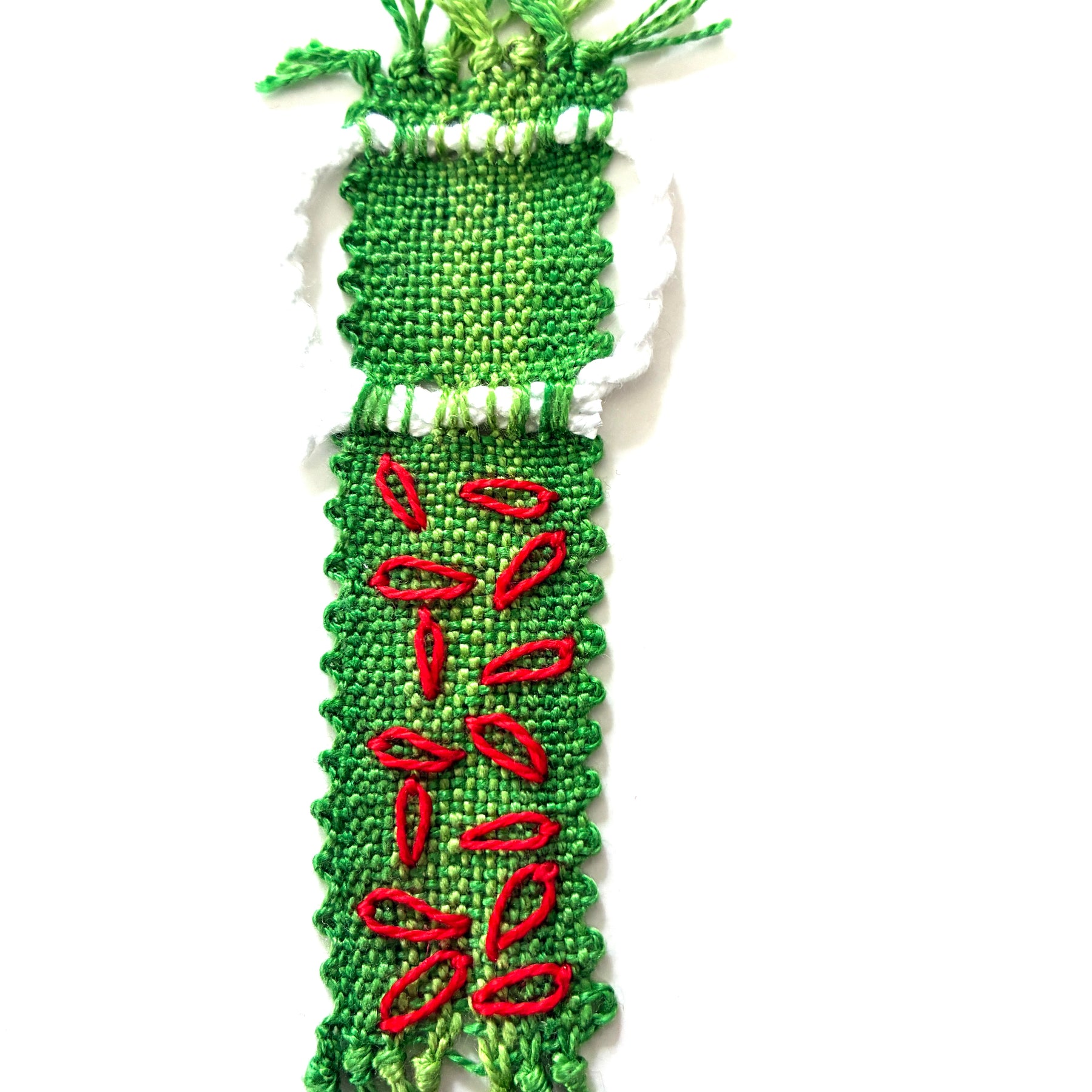 Bobbin lace greeting card