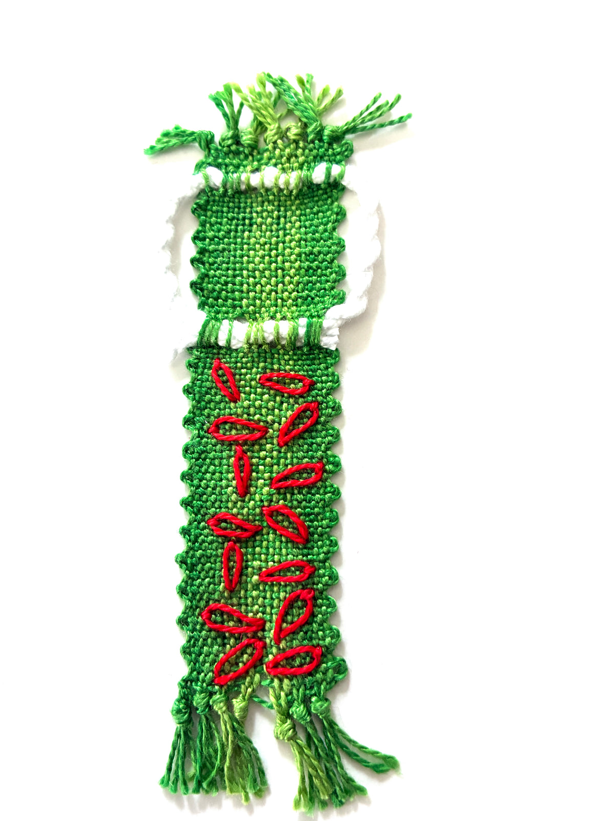Bobbin lace greeting card
