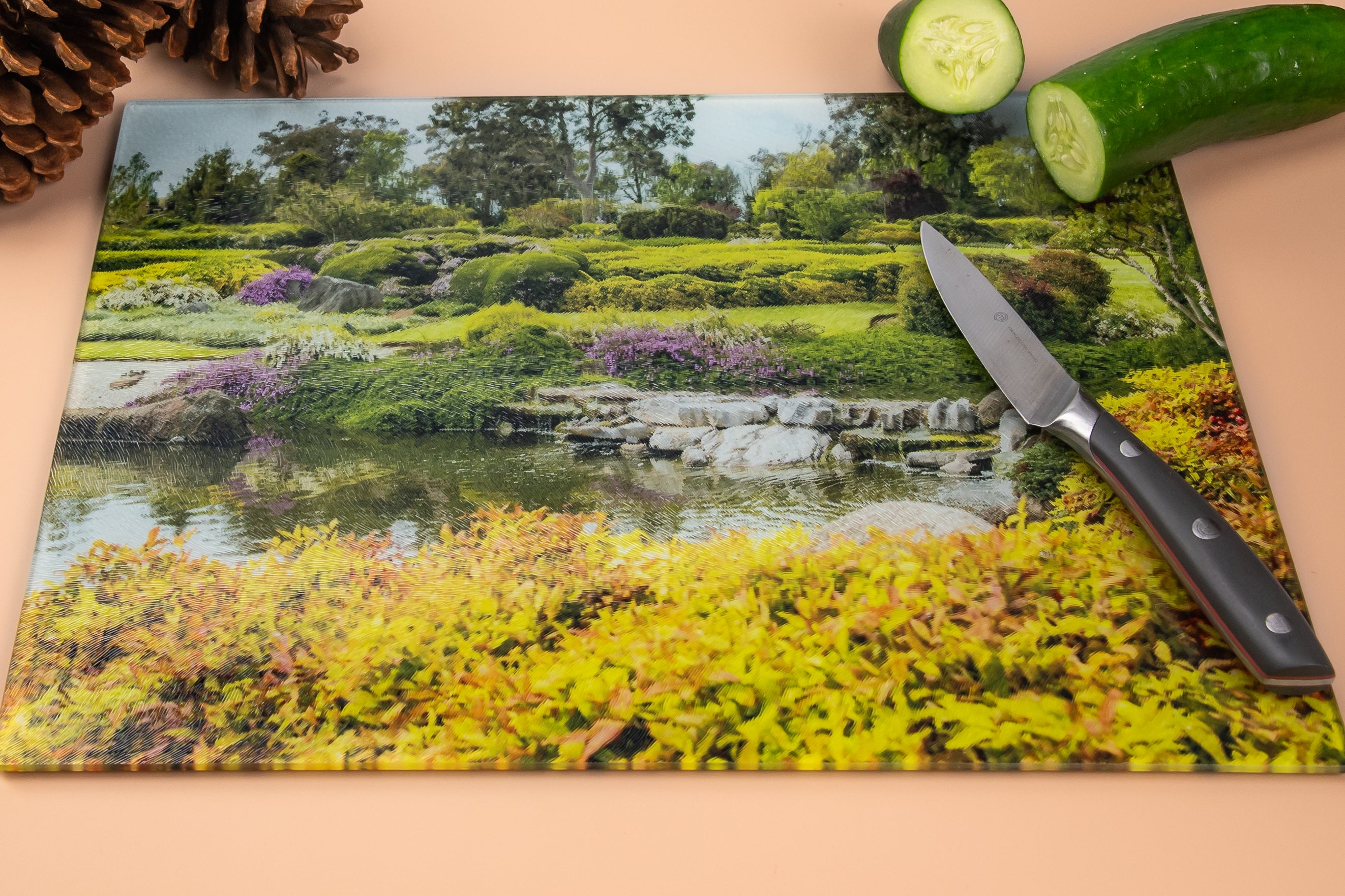 Tempered Glass Chopping Boards - Cowra Japanese Gardens Collection