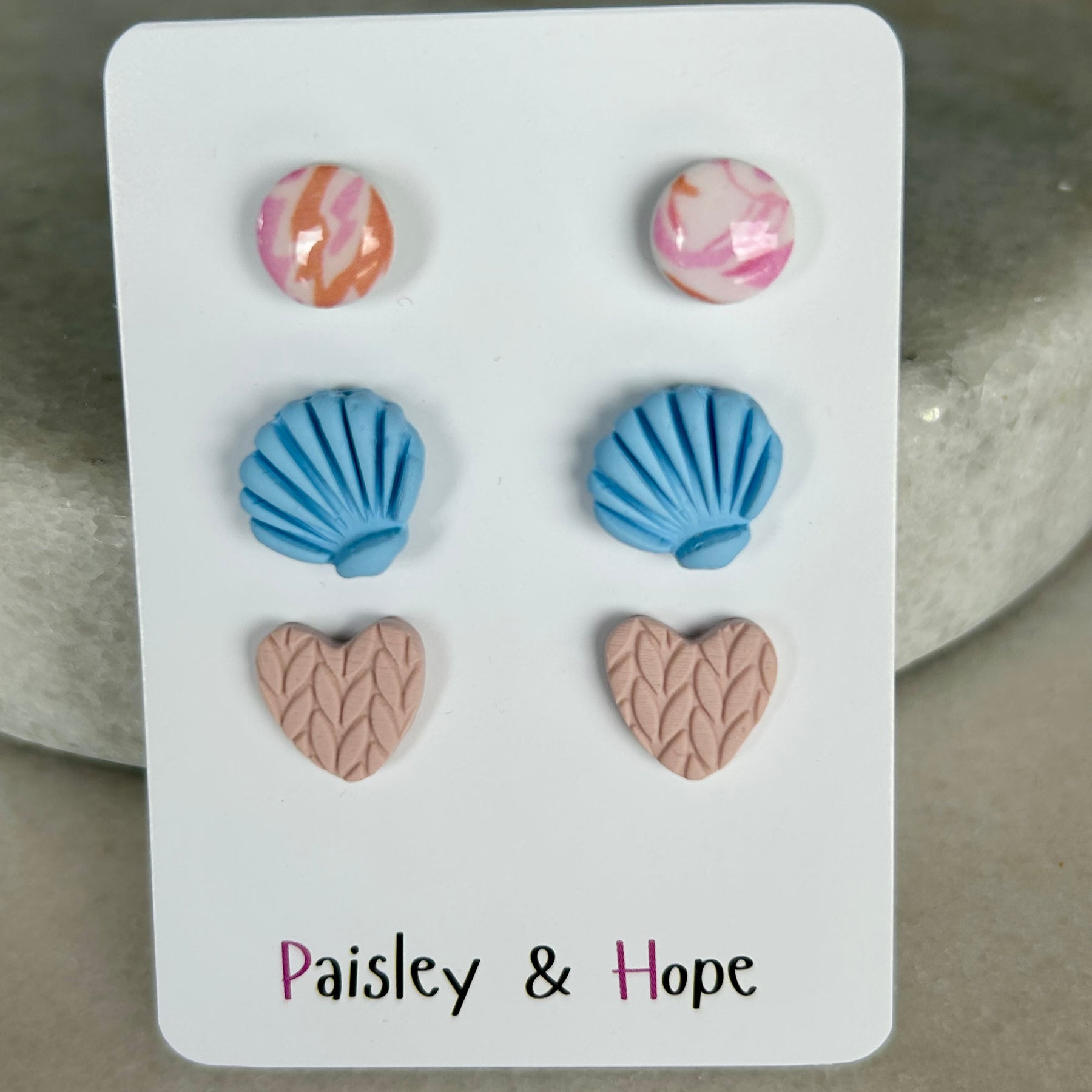 Polymer Clay Stud Pack - Choose design