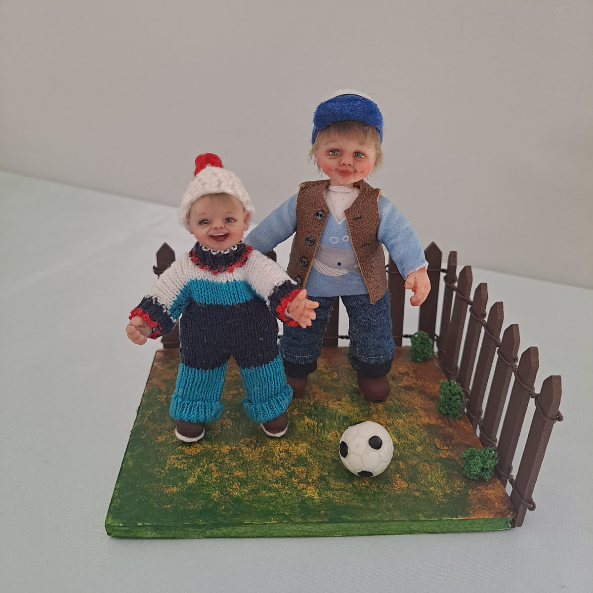 1:12 OOAK Doll miniature/ Brothers