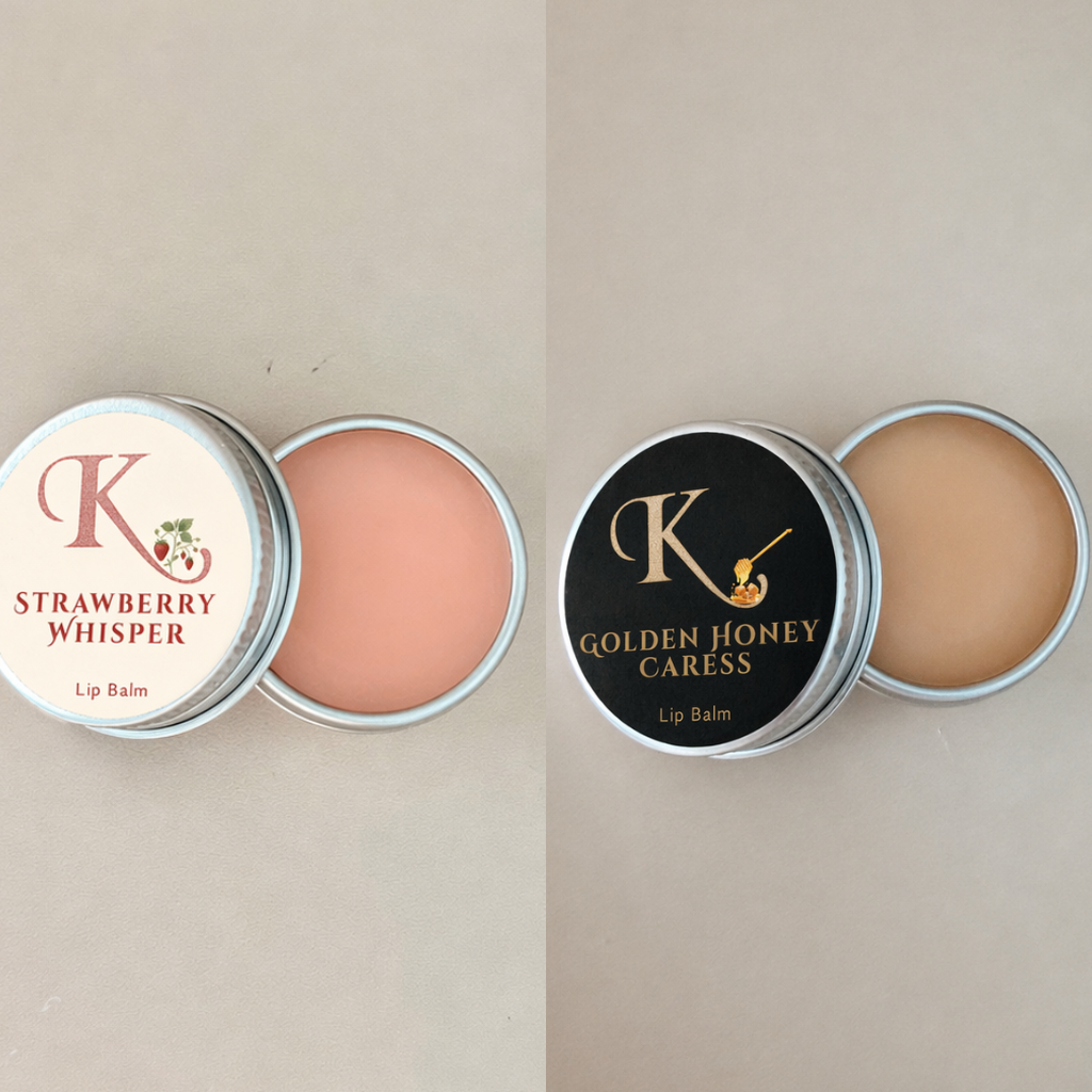 Nourishing Lip Balm | Strawberry or Manuka Honey & Caramel | 10g