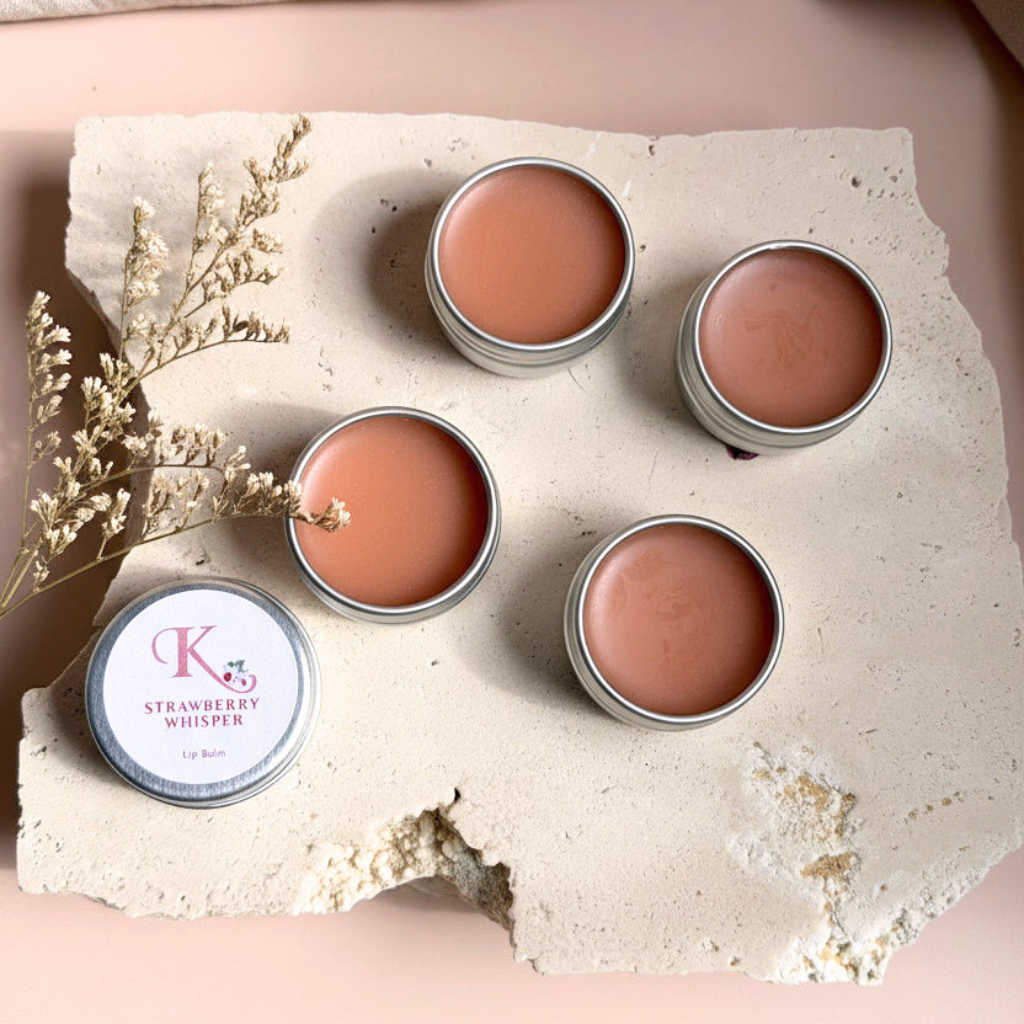 Nourishing Lip Balm | Strawberry or Manuka Honey & Caramel | 10g