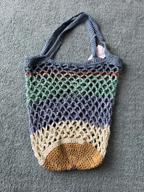Crochet | Market Bag | Cotton | Mesh Look | Various Colours