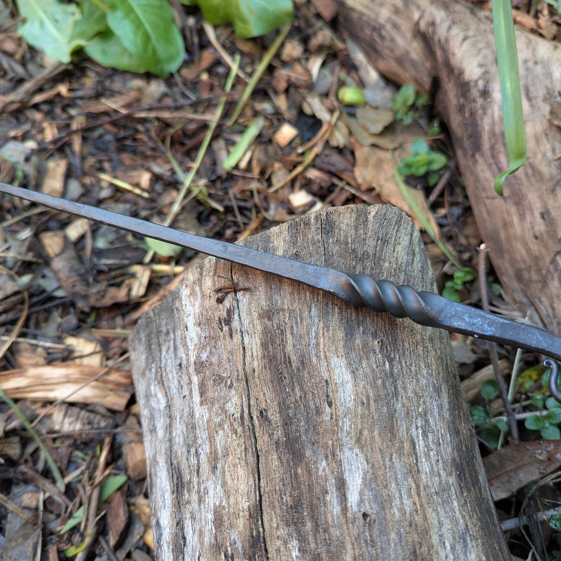 BBQ Flipper – Hand Forged Steel BBQ Turner