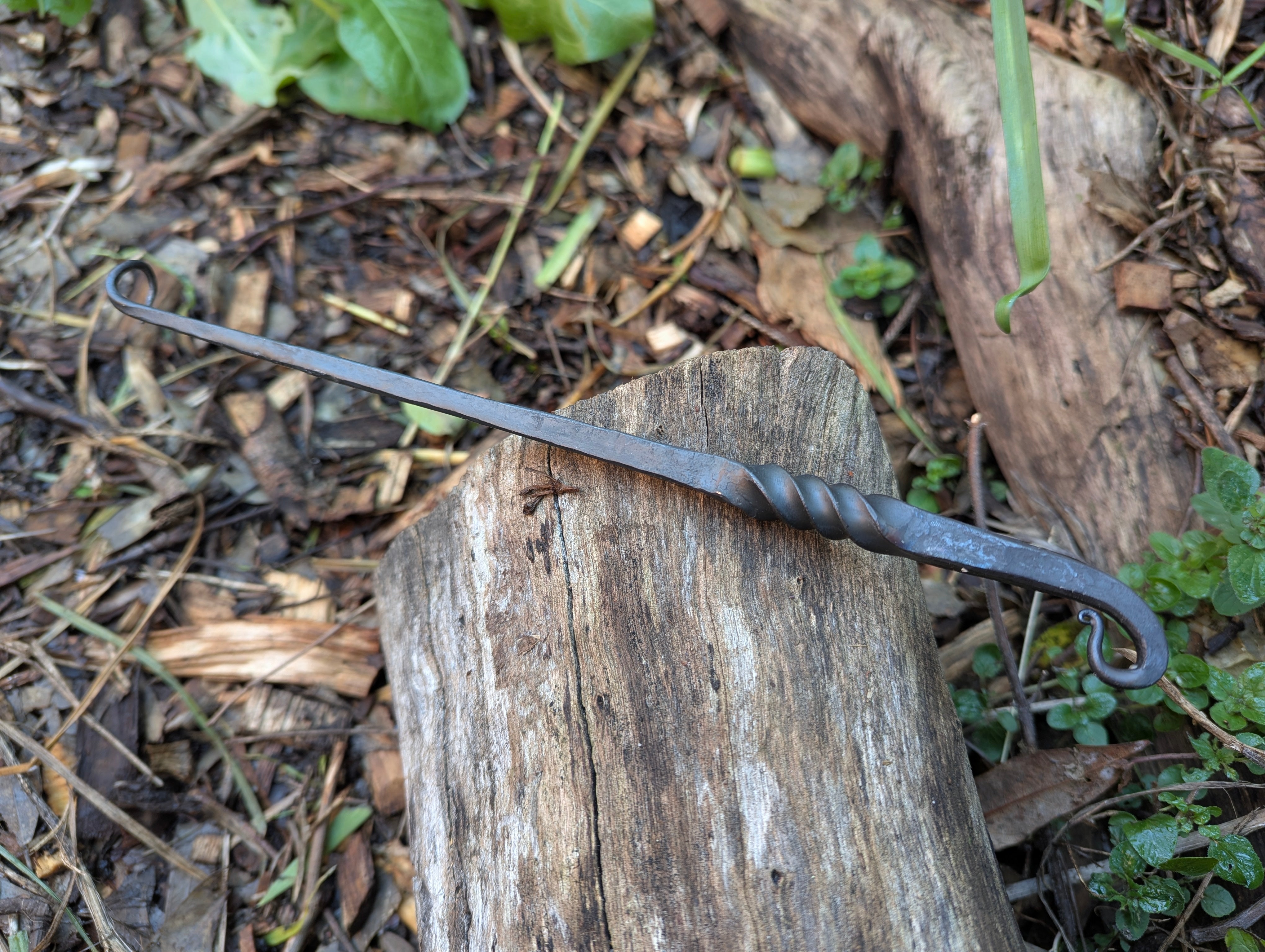BBQ Flipper – Hand Forged Steel BBQ Turner