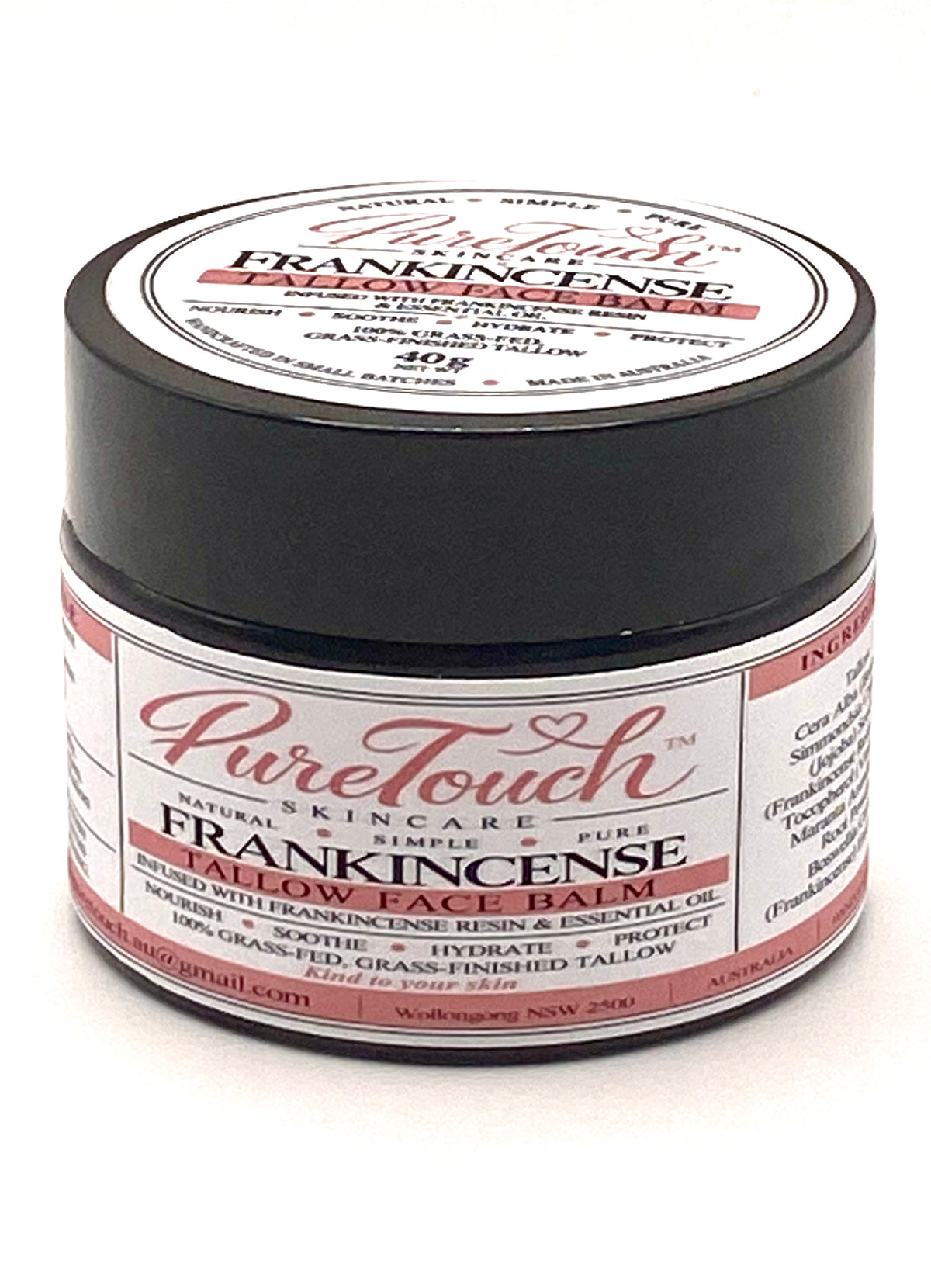 Frankincense Infused Tallow Face Balm 40g