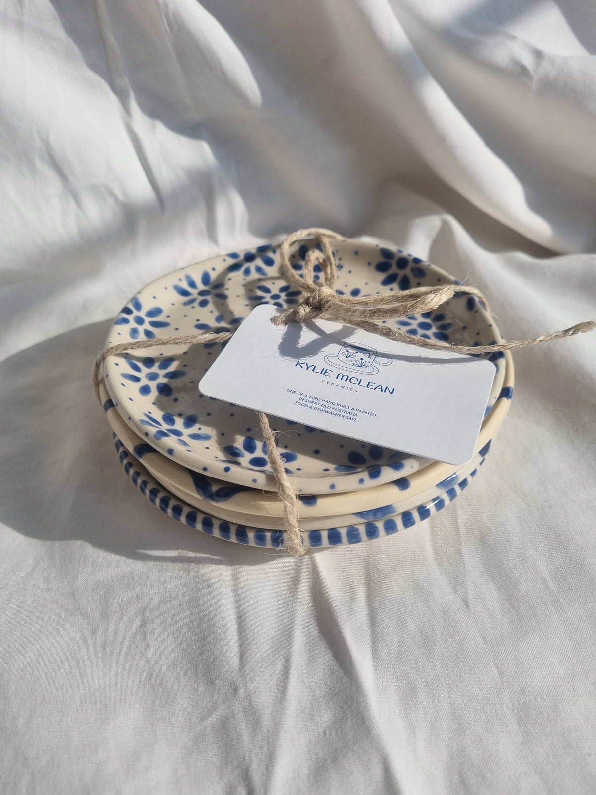 Set of Four - cake plates