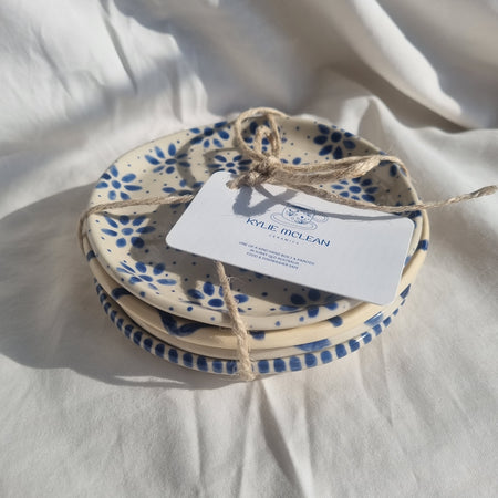 Set of Four - cake plates