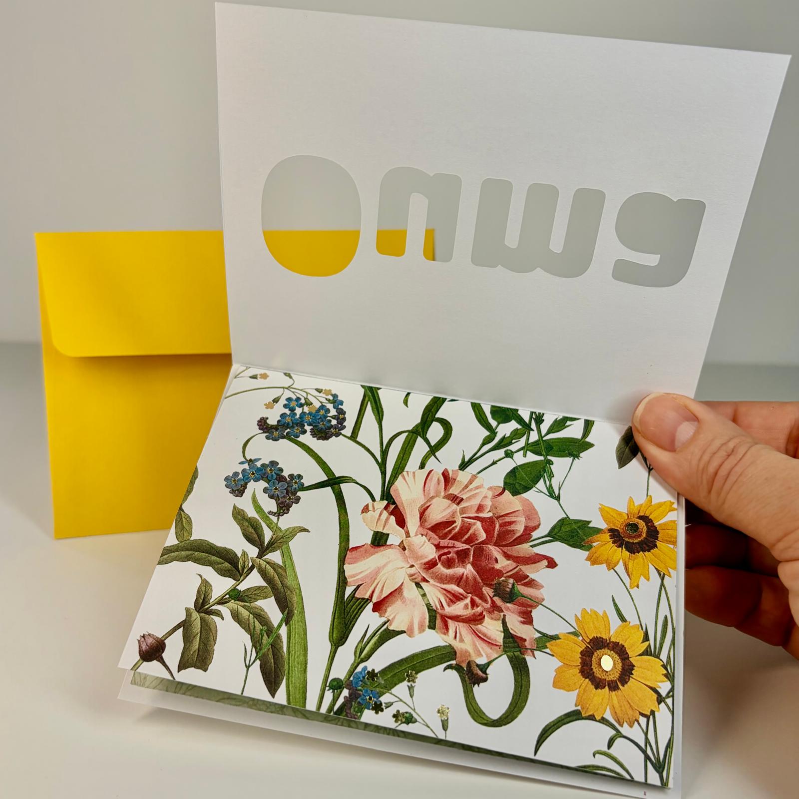 A6 Greeting Card & Envelope | Afrikaans | Ouma