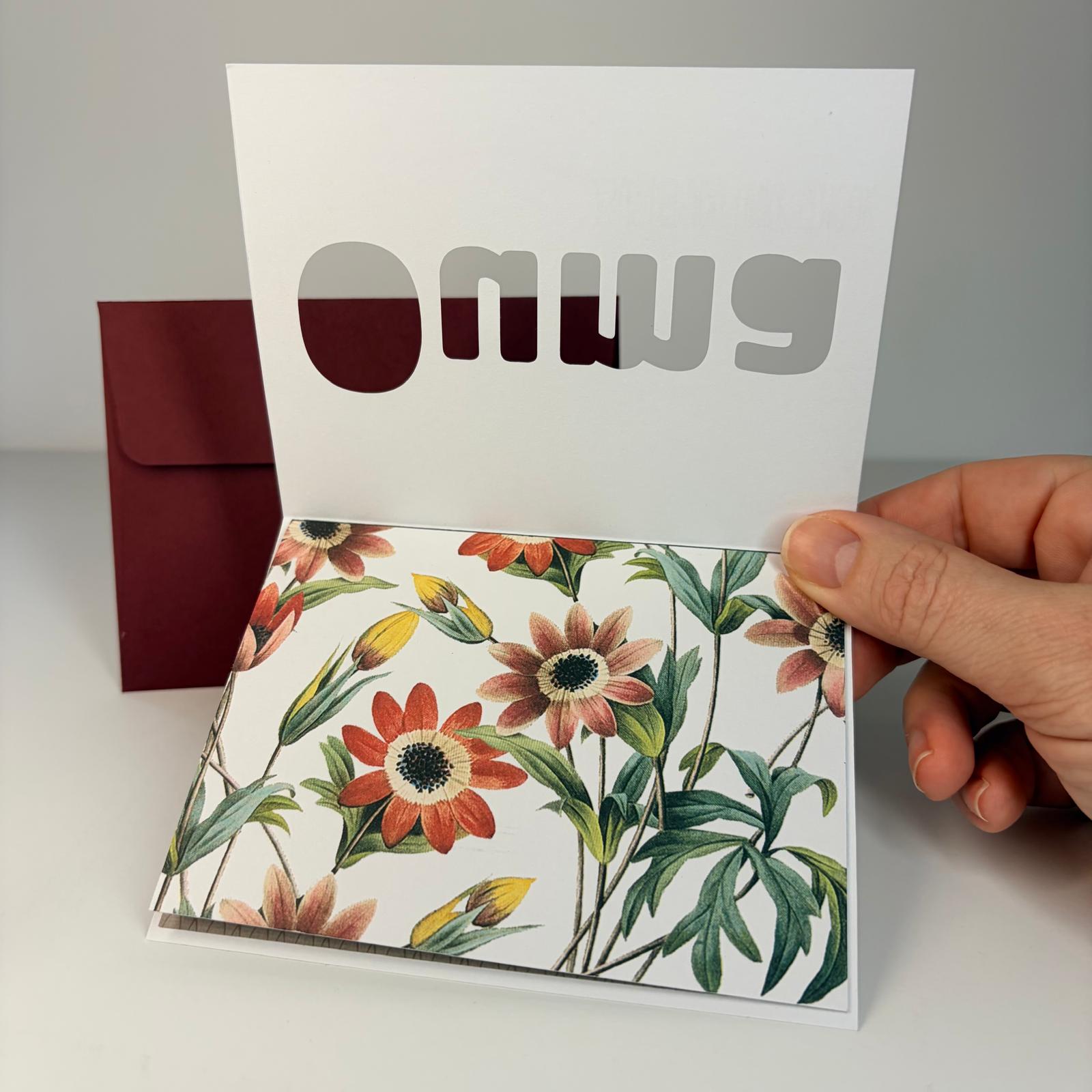 A6 Greeting Card & Envelope | Afrikaans | Ouma