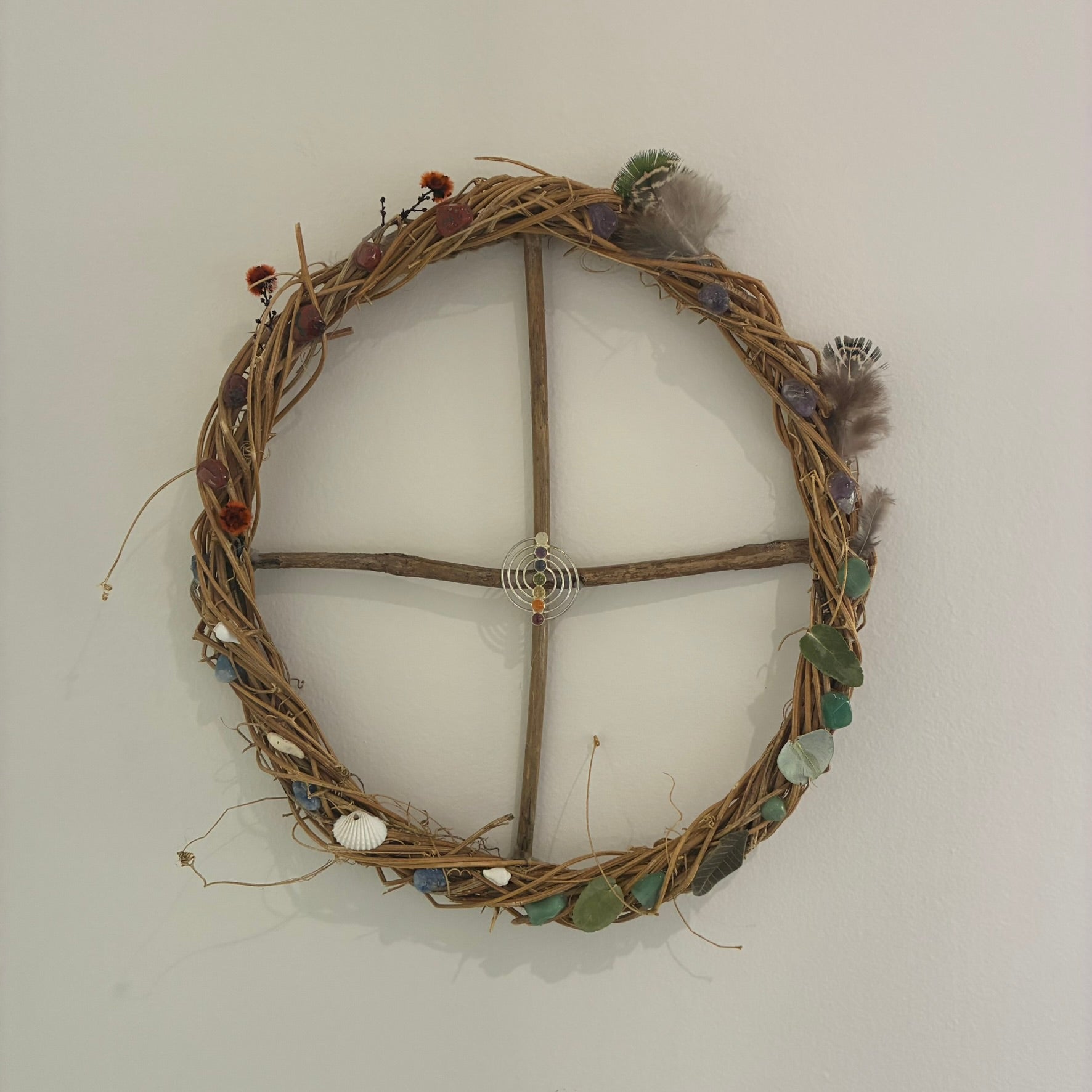 Wreath - "Solar/Earth Cross with Elements