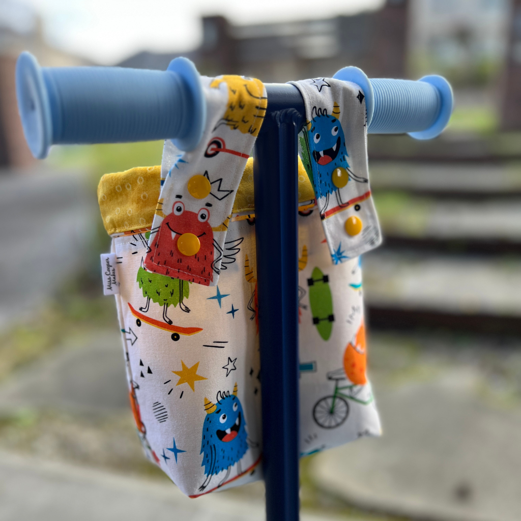 Scooter / Bike Handle Bar Bag – Monster Moves