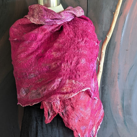 Nuno Felt Shawl-Kiss Me