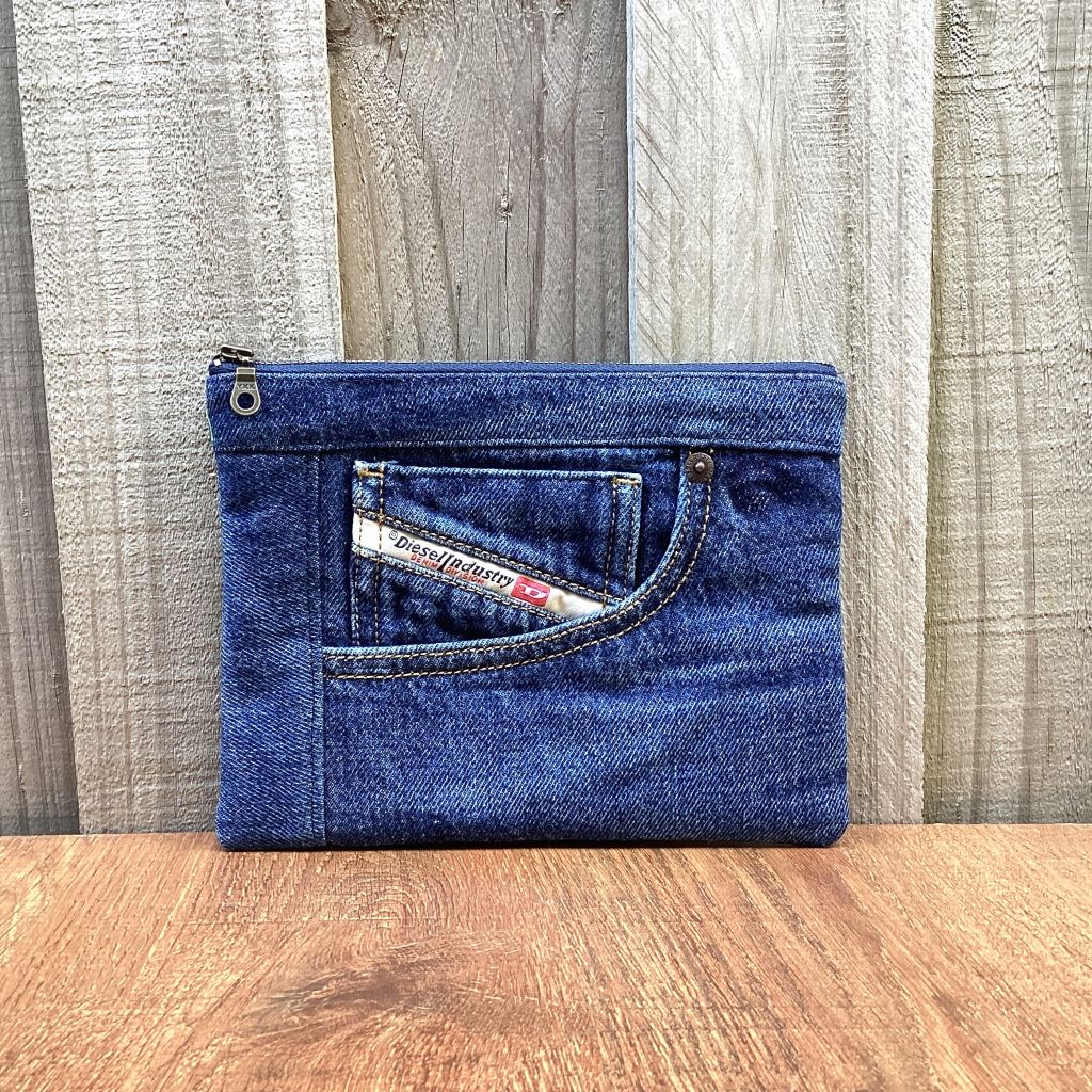 Upcycled Denim Coin Purse – Diesel Jeans Pocket
