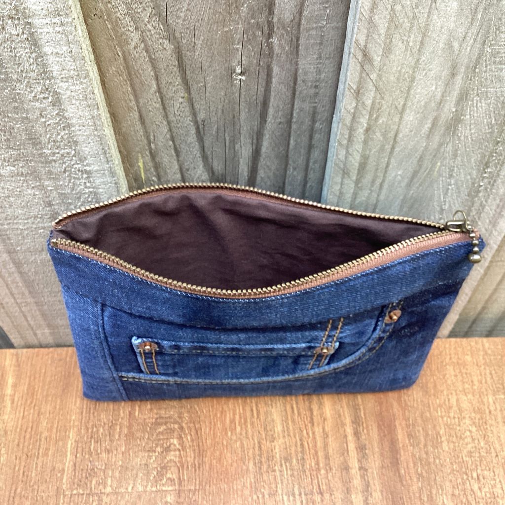 Upcycled Denim Purse – Levi’s Jeans Pocket