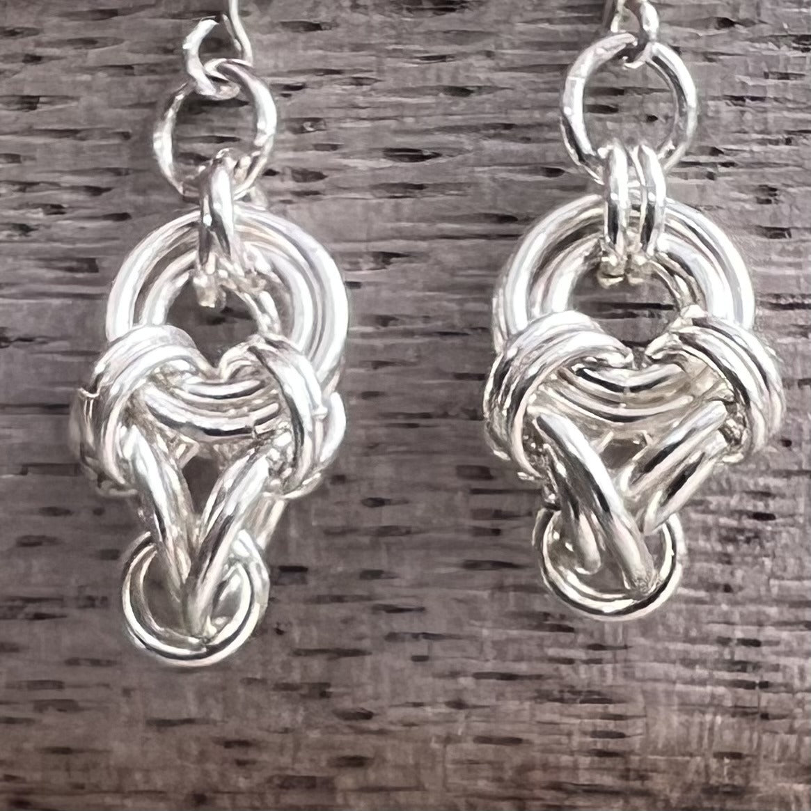 Sterling Silver Earrings "Polyhedron"