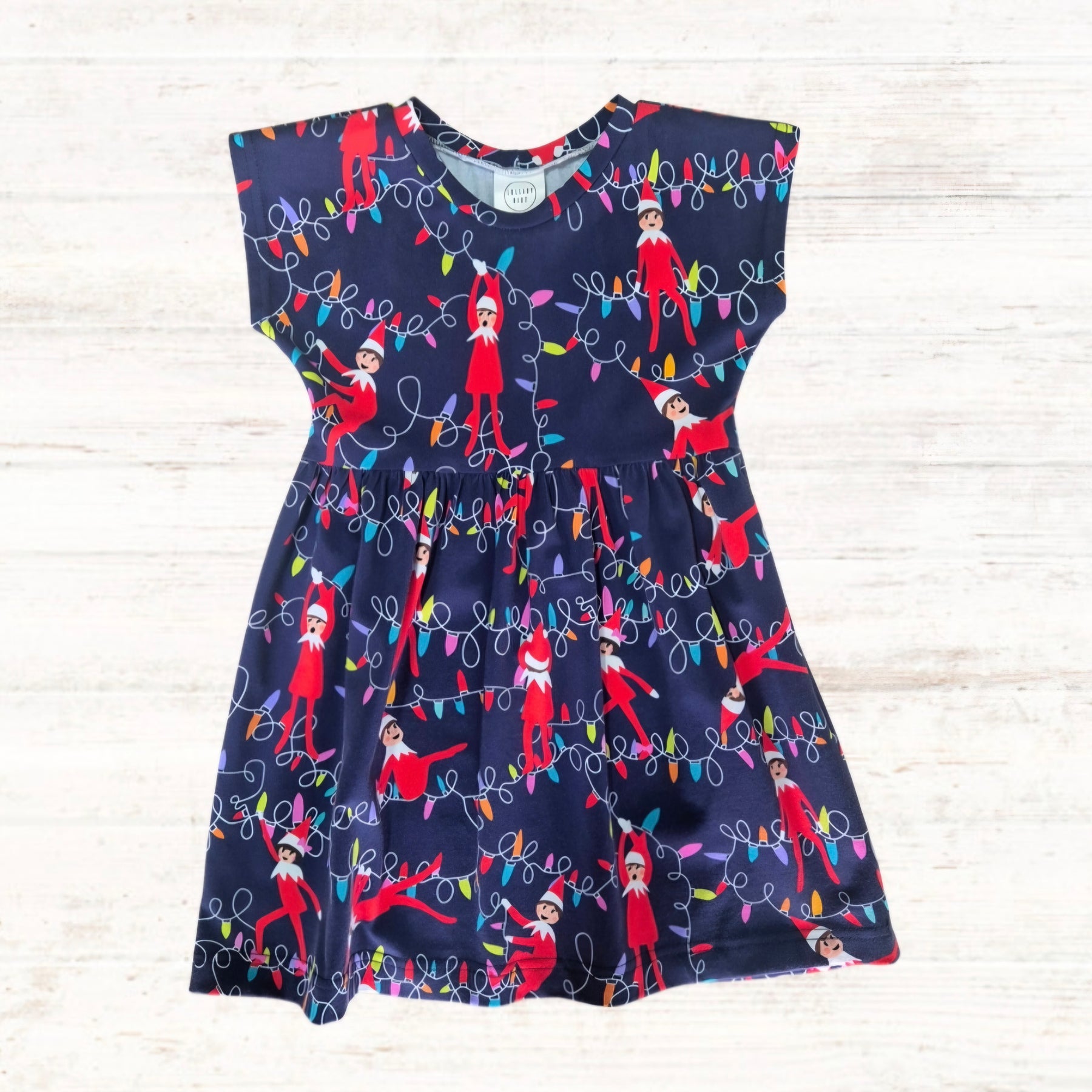Kids Christmas Elf Dress - Sizes 1 and 3 - Ready to Ship!
