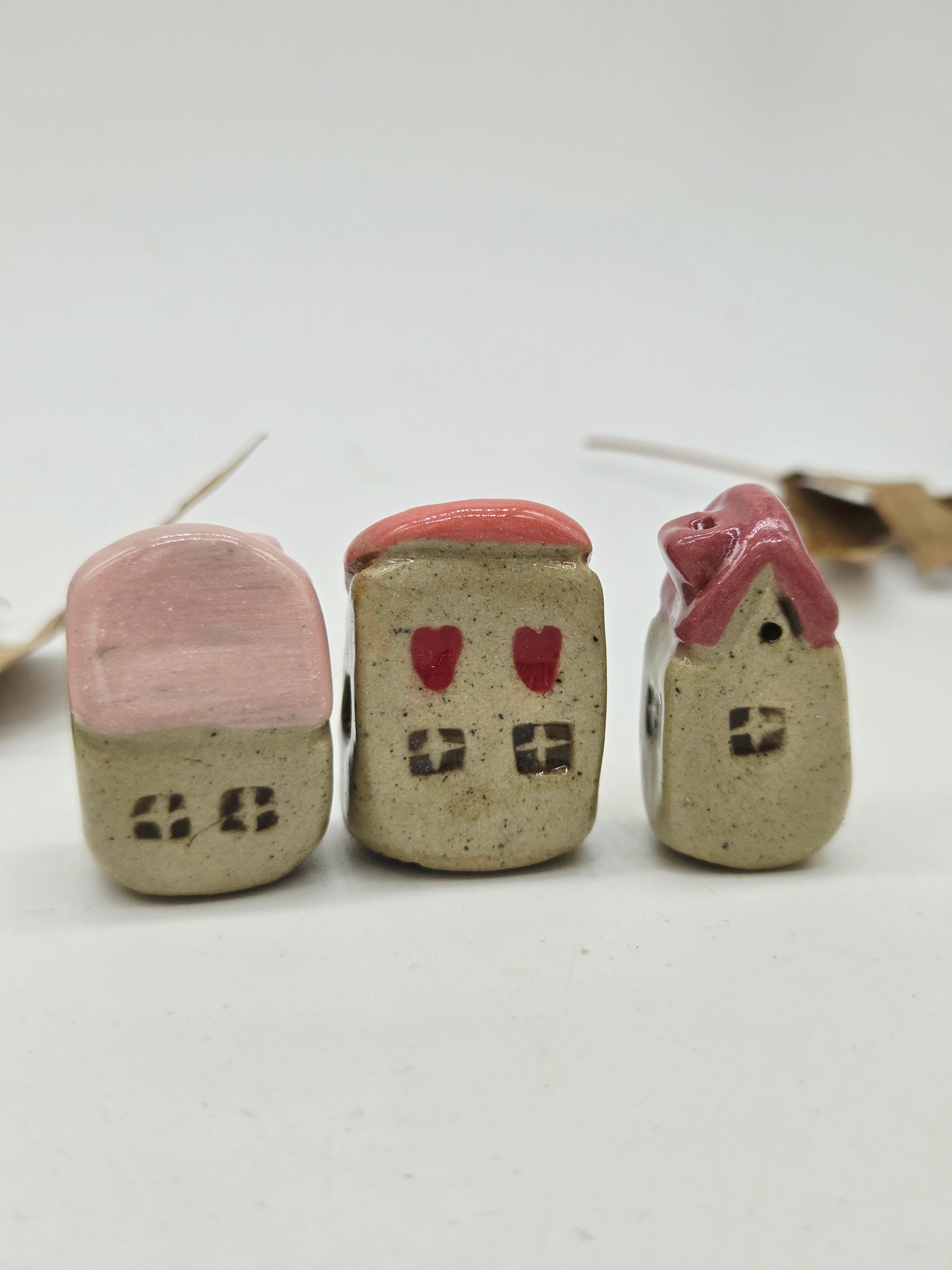Tiny Ceramic Village - Candyfloss Crescent