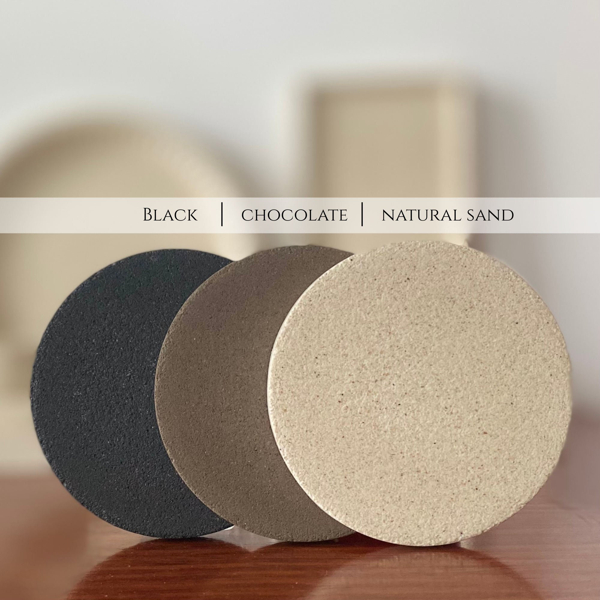 Double tealight holder |Textured decor collection