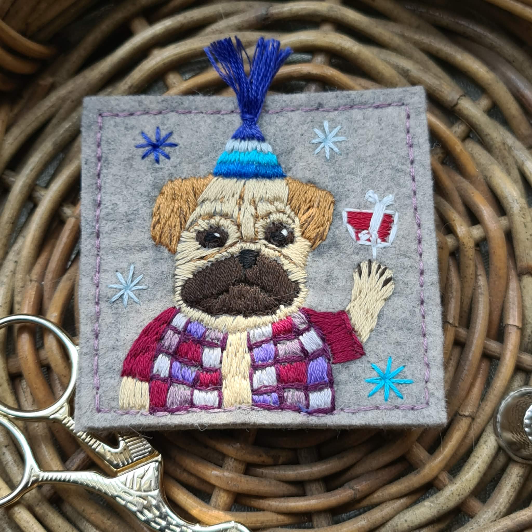 Pugsly the Pug Wall Art