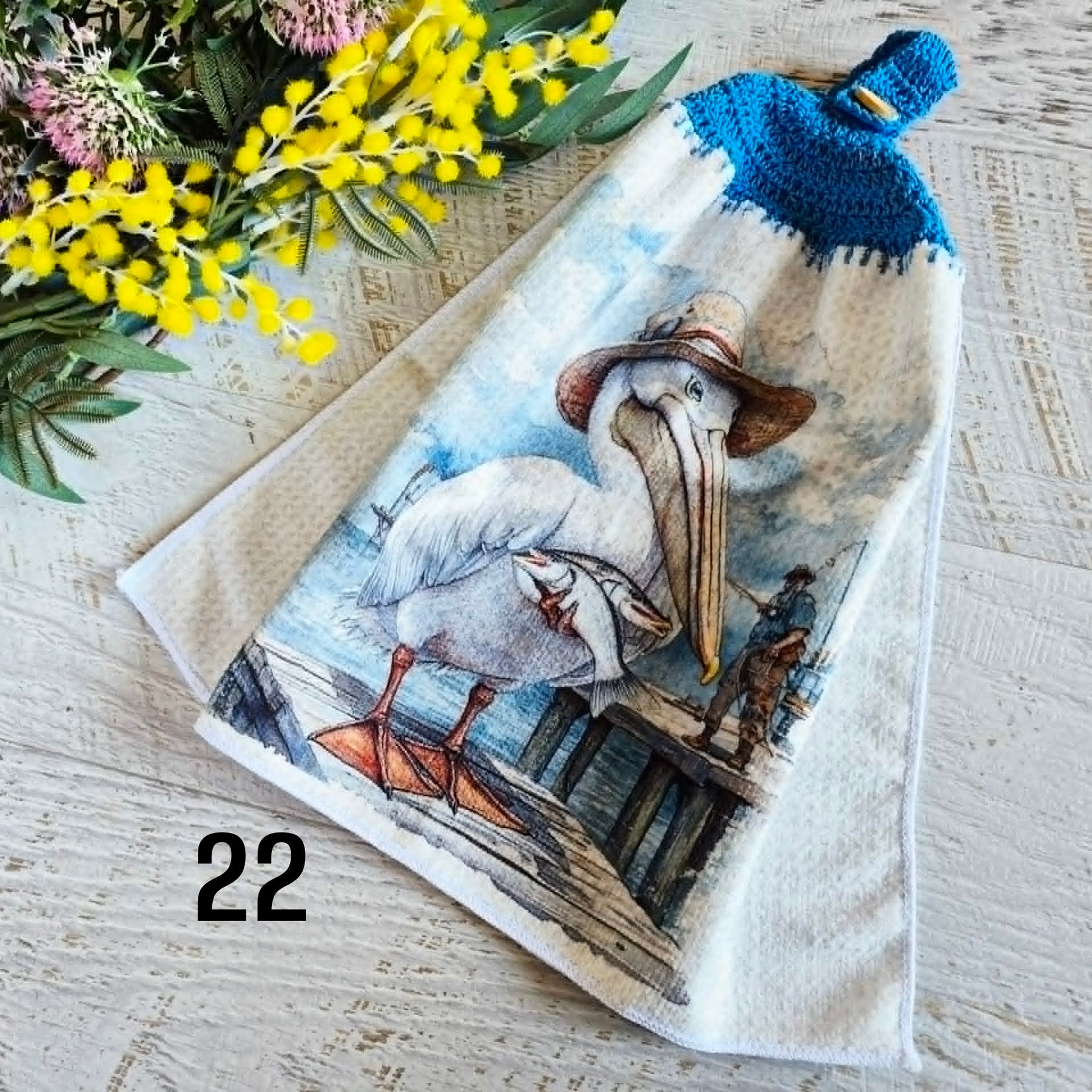 Kitchen Hand Towel | Hanging | Polyester Microfibre | SINGLE LAYER | 9 Styles - 19 - 27
