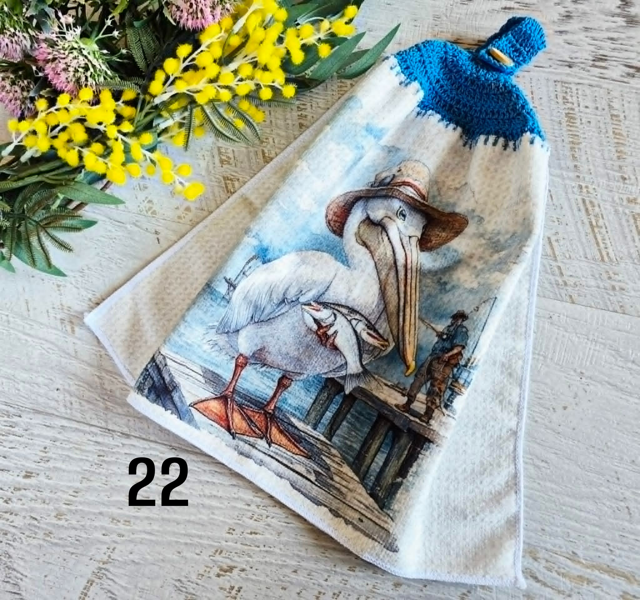 Kitchen Hand Towel | Hanging | Polyester Microfibre | SINGLE LAYER | 9 Styles - 19 - 27