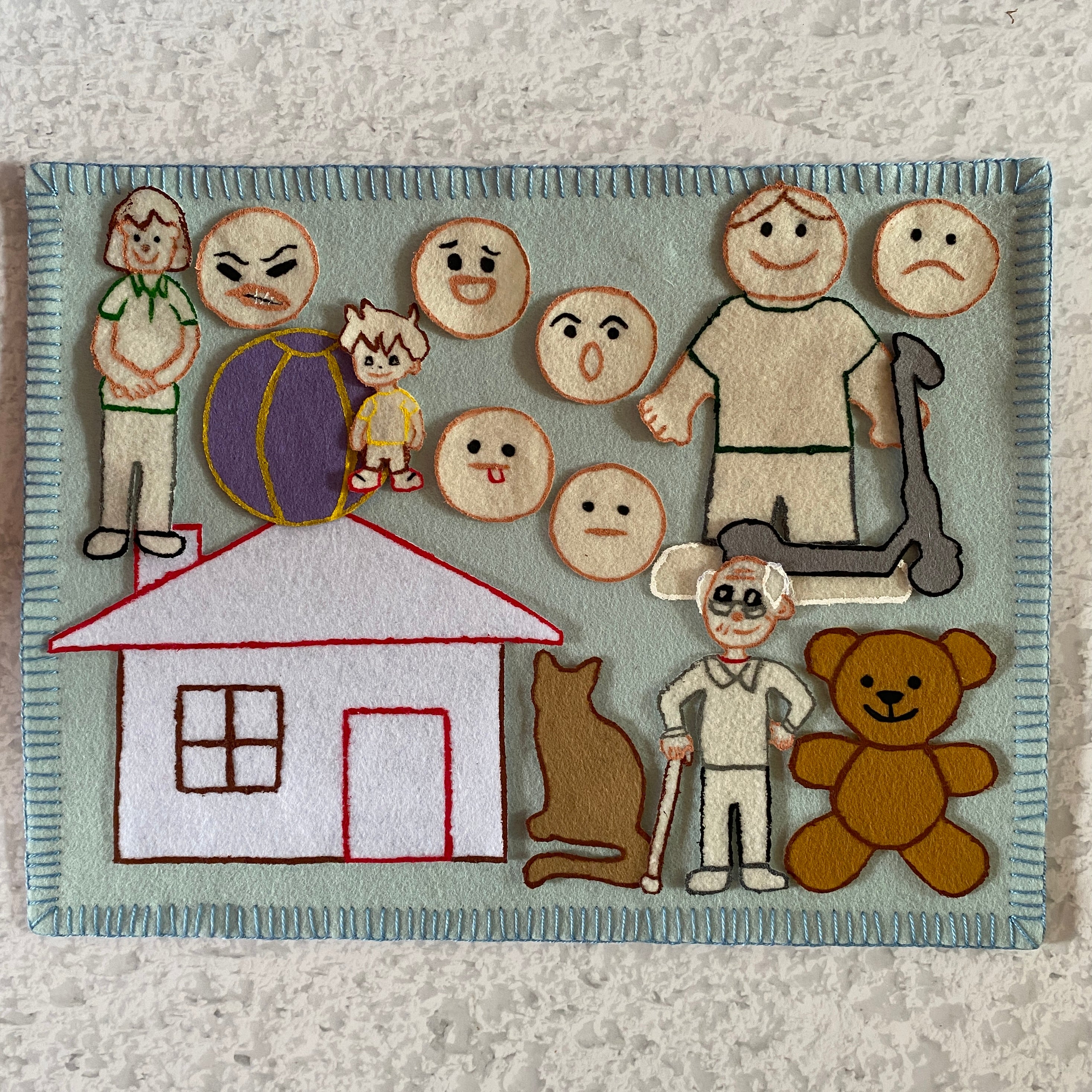 Emotions & Family Play Mat