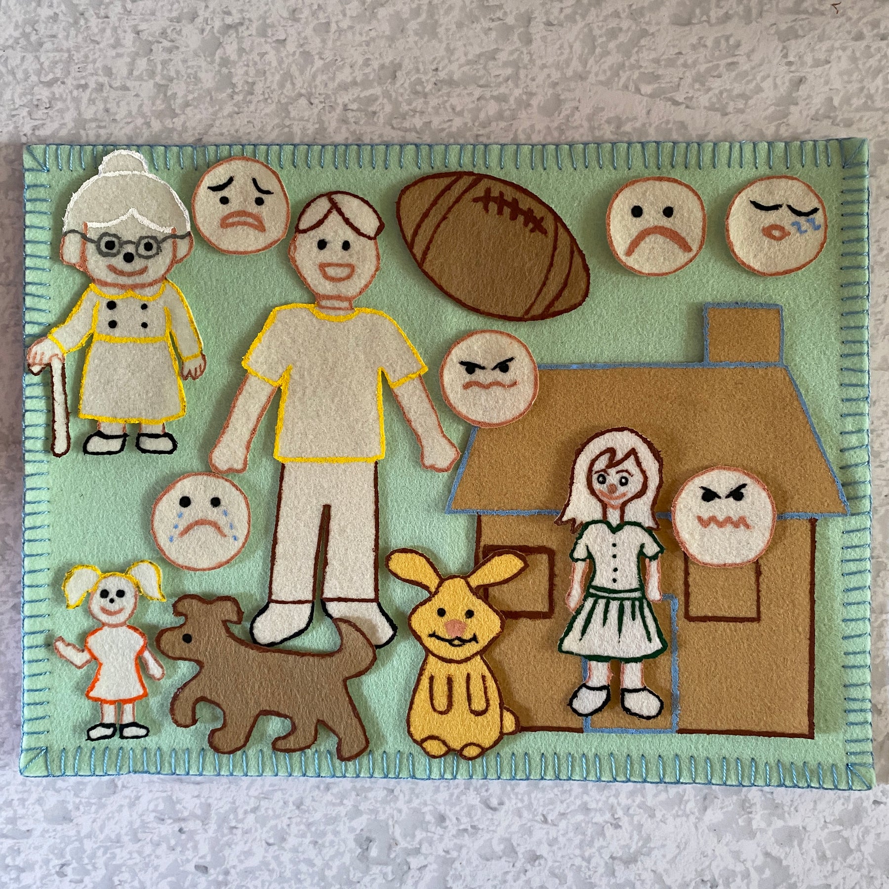 Emotions & Family Play Mat