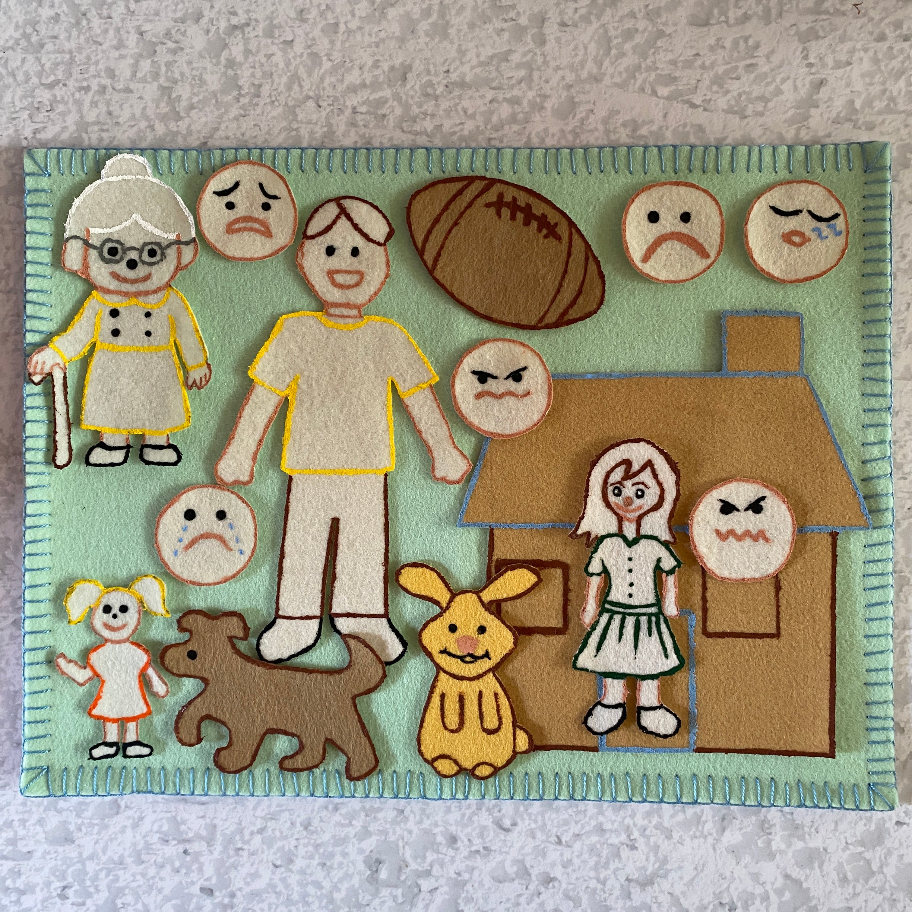 Emotions & Family Play Mat
